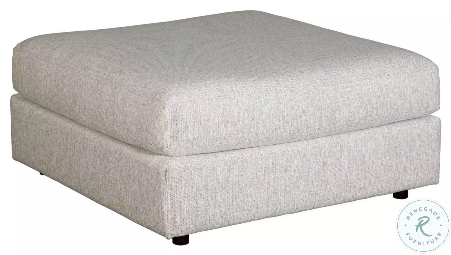 Durango Pewter Large Cocktail Ottoman From Southern Home