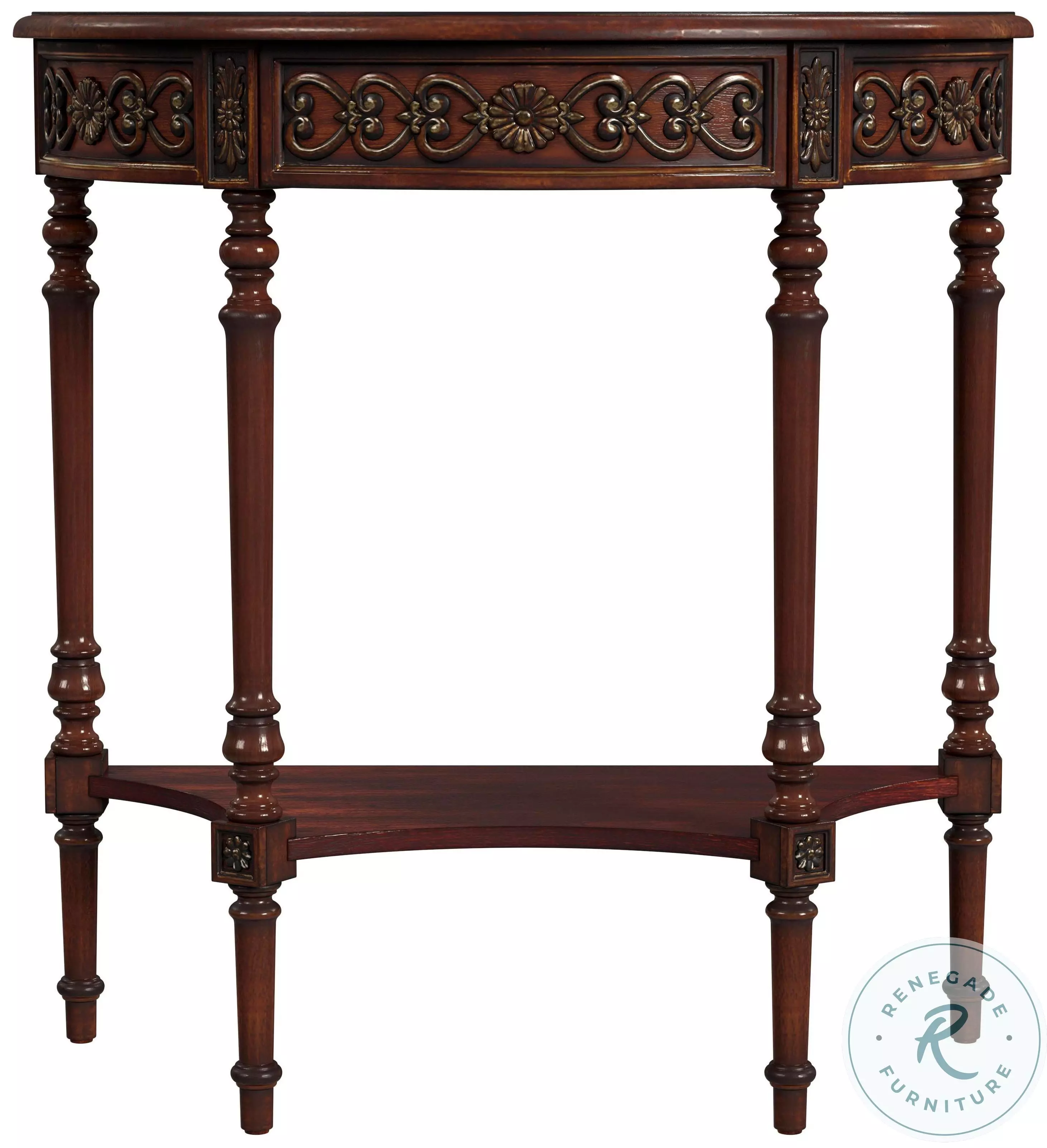 Danelle Cherry Console Table From Home Gallery Stores | Home