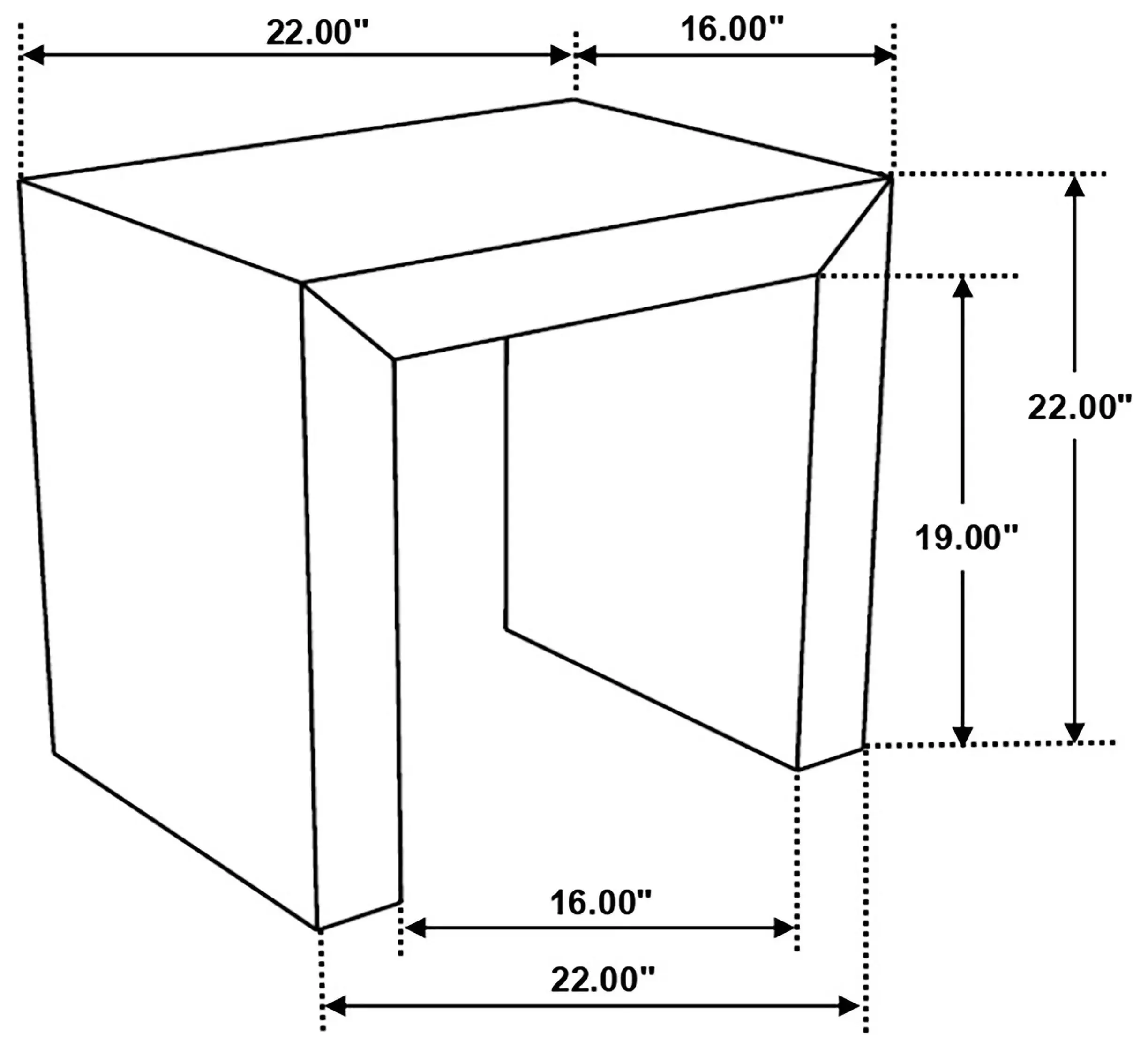 Odilia Auburn End Table