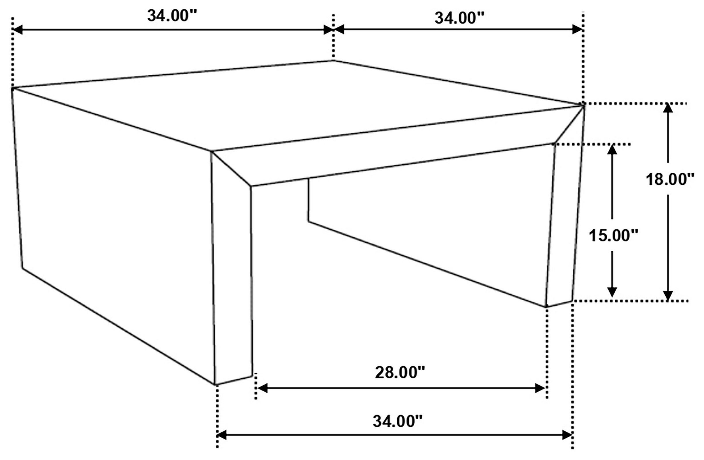 Odilia Auburn Coffee Table