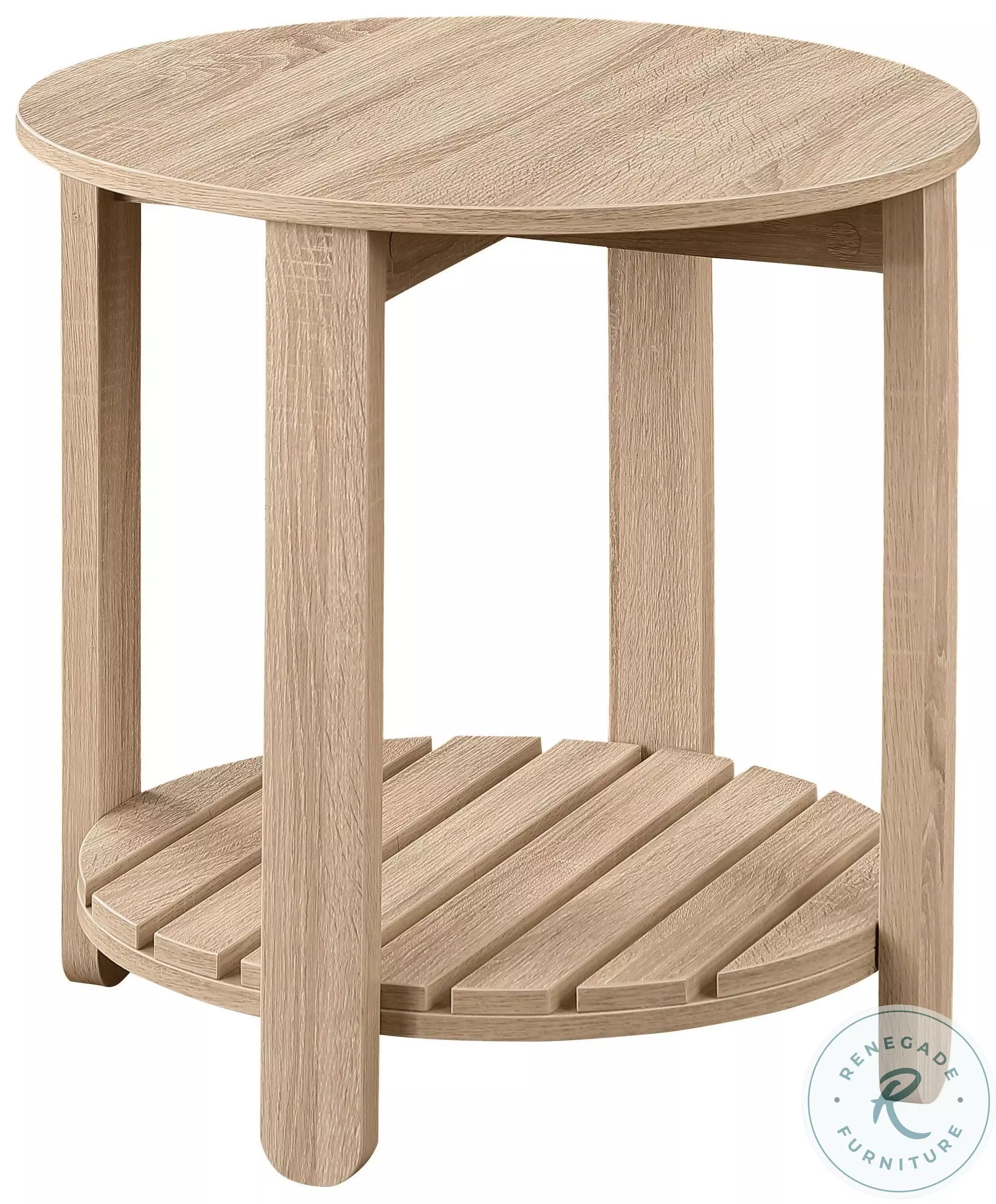 Natural Round End Tables: Organic Elegance for Your Living Room
