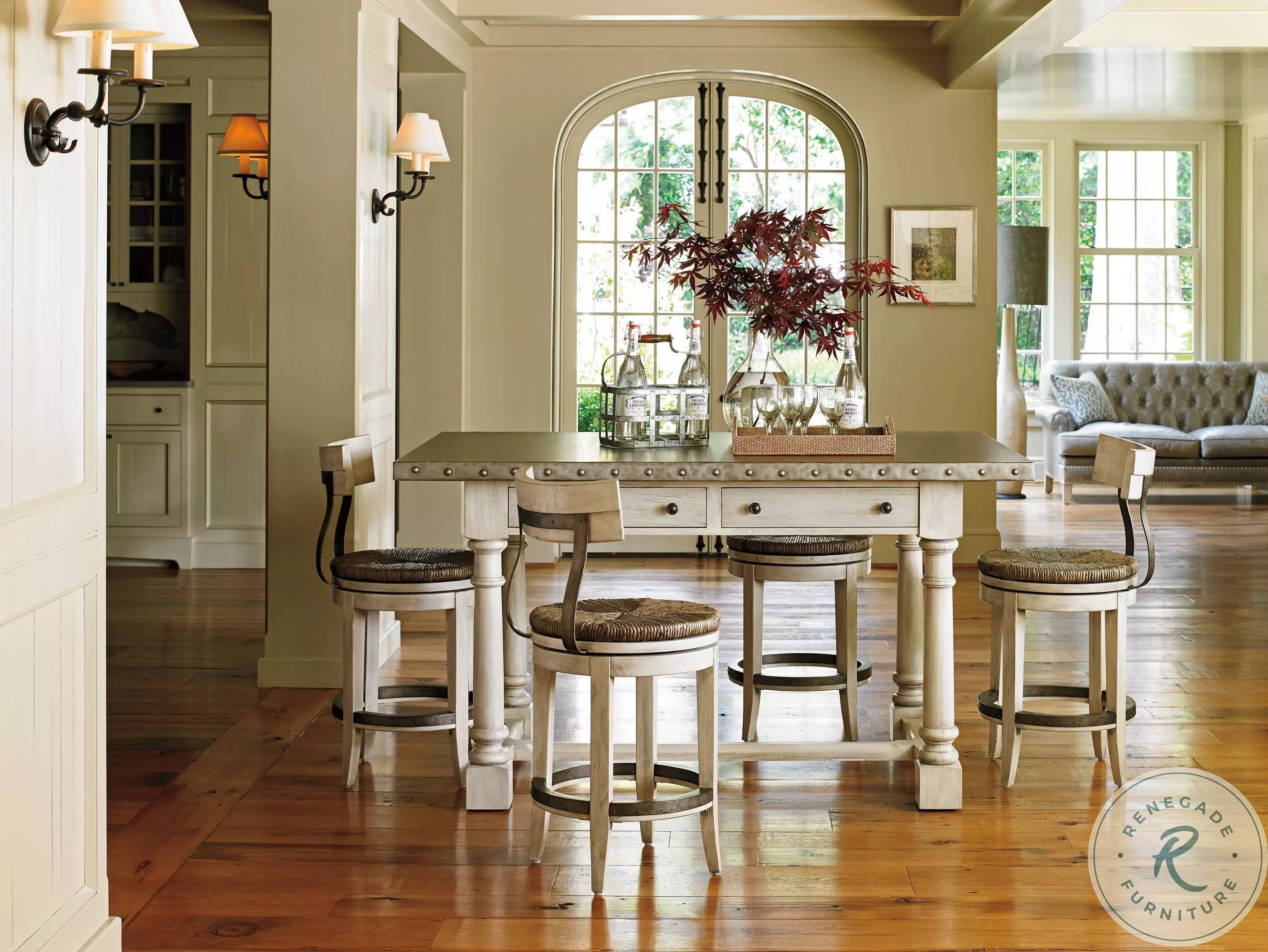 Oyster Bay Hidden Lake Bistro Counter Dining Set from