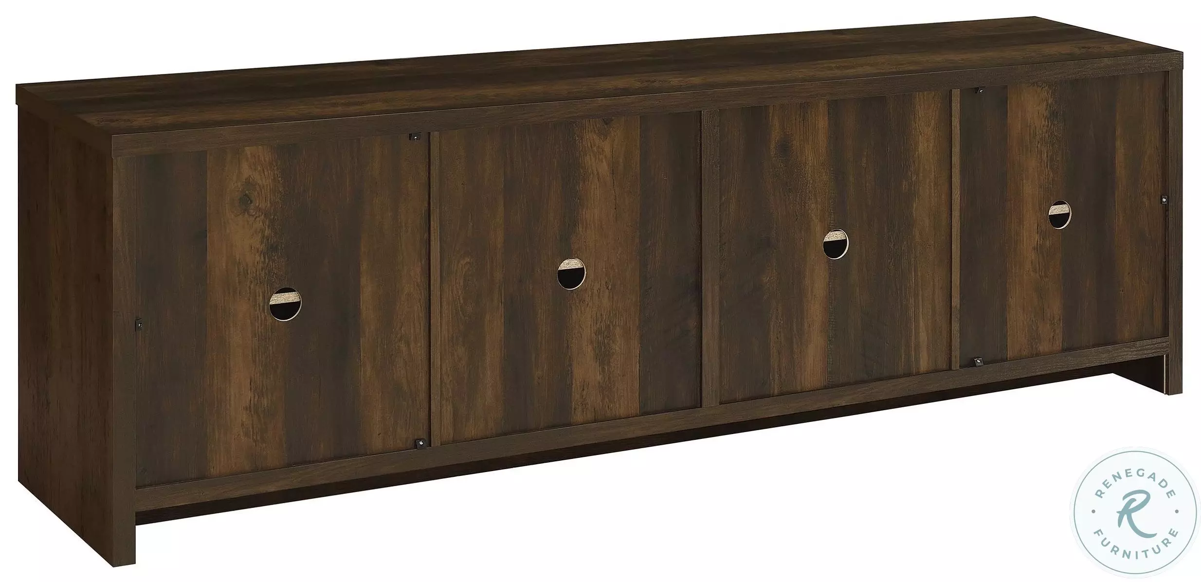 Laughlin Dark Pine 3 Piece Entertainment Center From Coaster