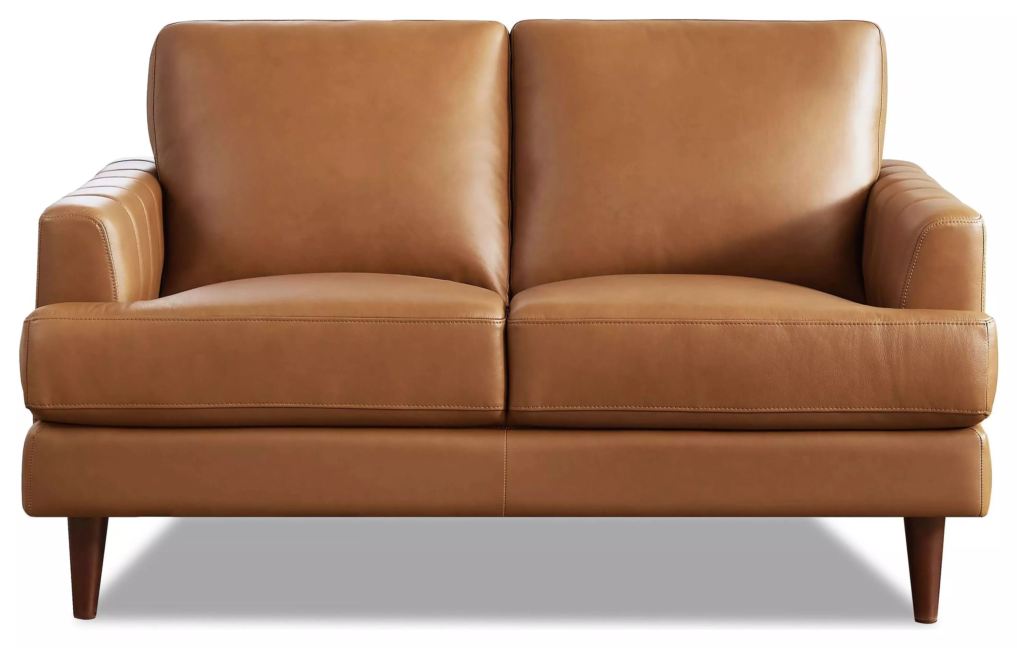 Ada Cognac Brown Leather 57