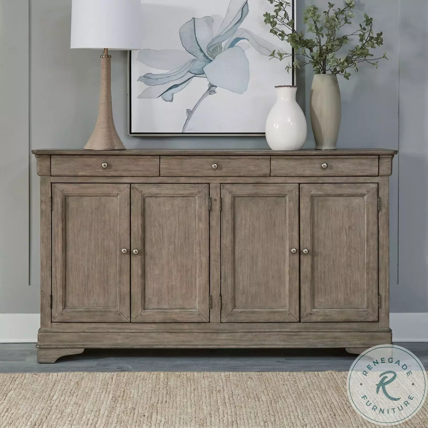 Morrow Bay Sandy Taupe Hall Buffet From Liberty Furniture