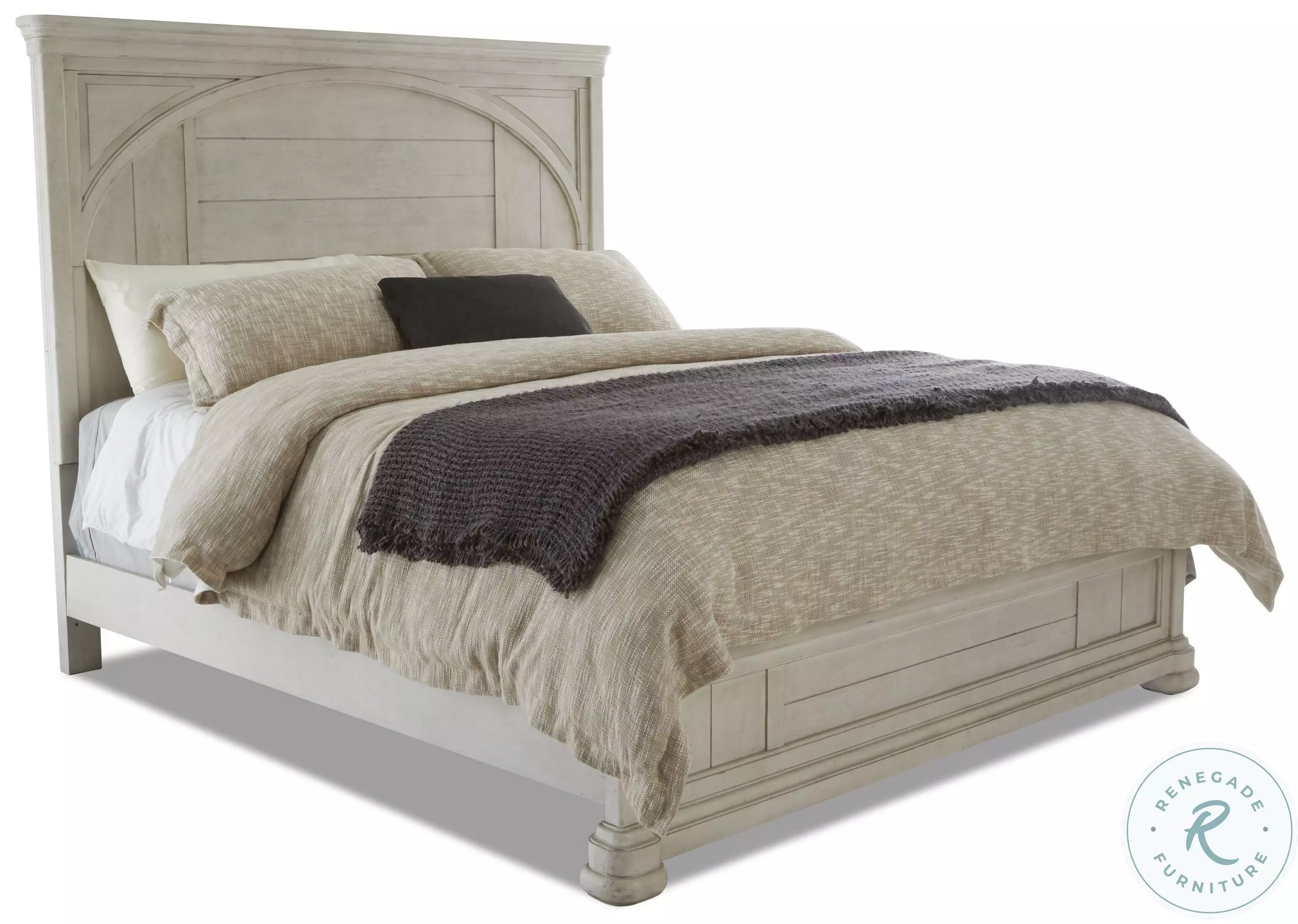 Nashville Cloud King Panel Bed From Legacy Classic | Coleman Furniture