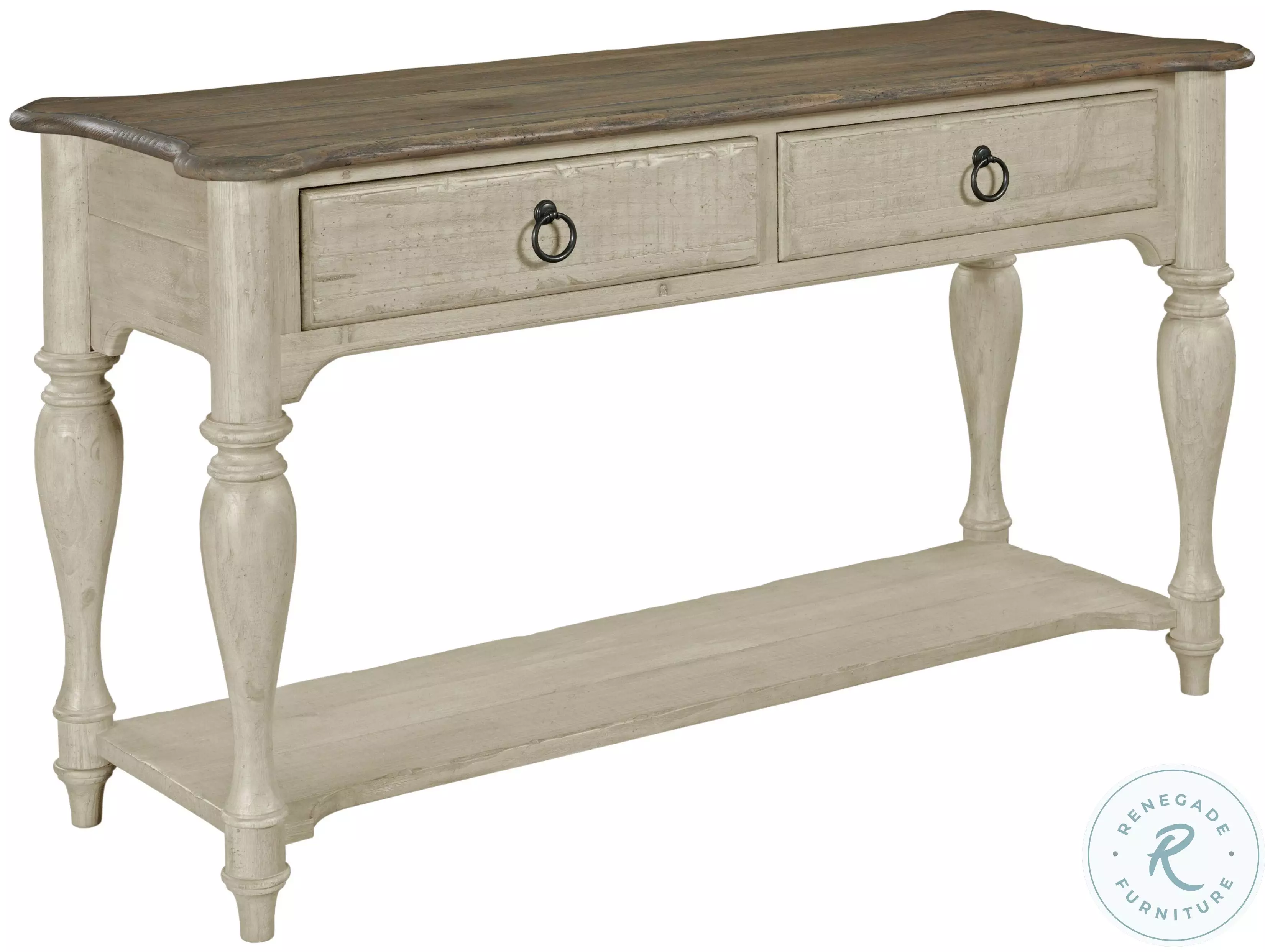 Weatherford Cornsilk Sofa Table from Kincaid (75-029) | Coleman
