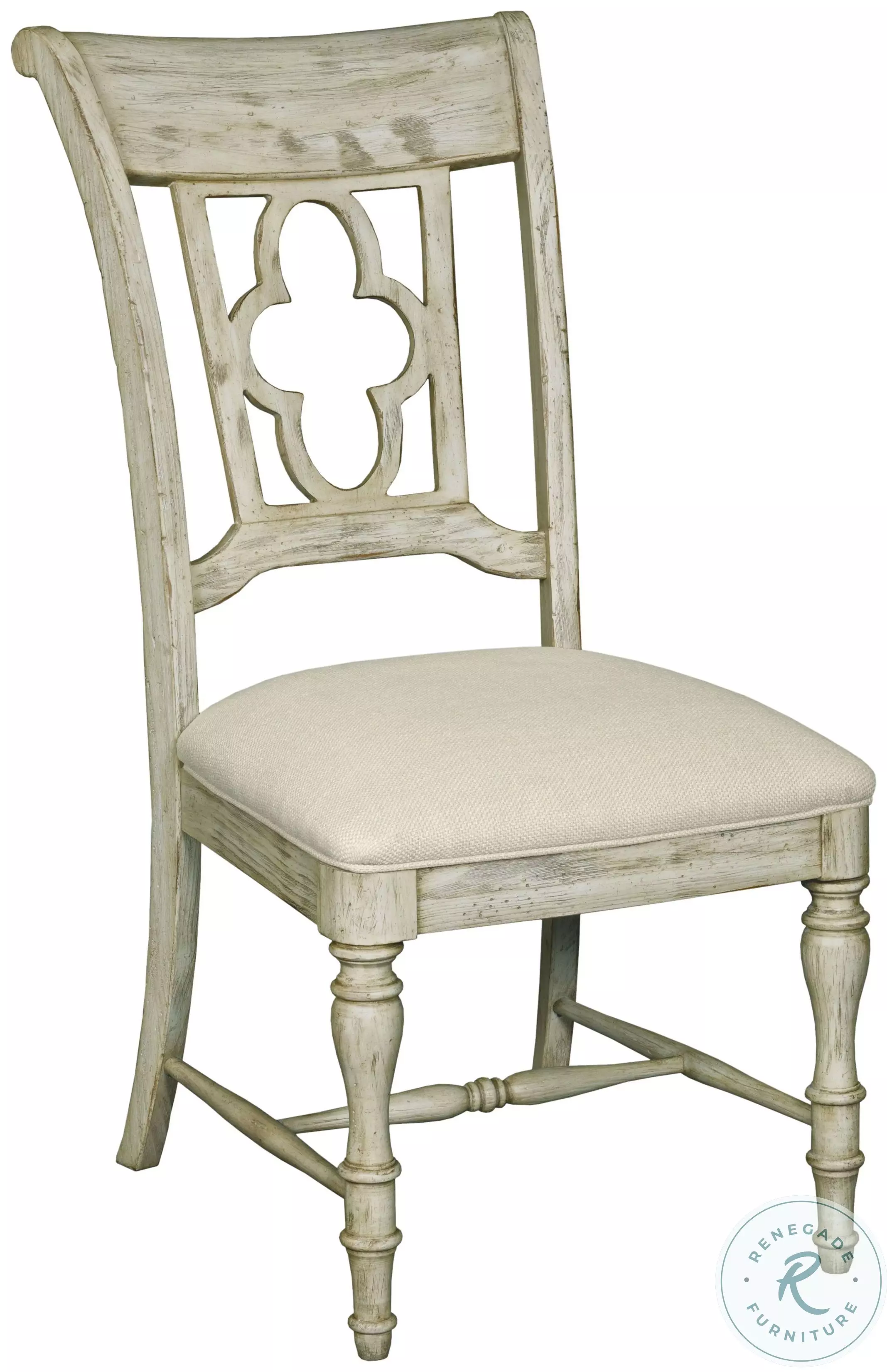 Weatherford Cornsilk Vintage Pine Side Chair From Home Gallery