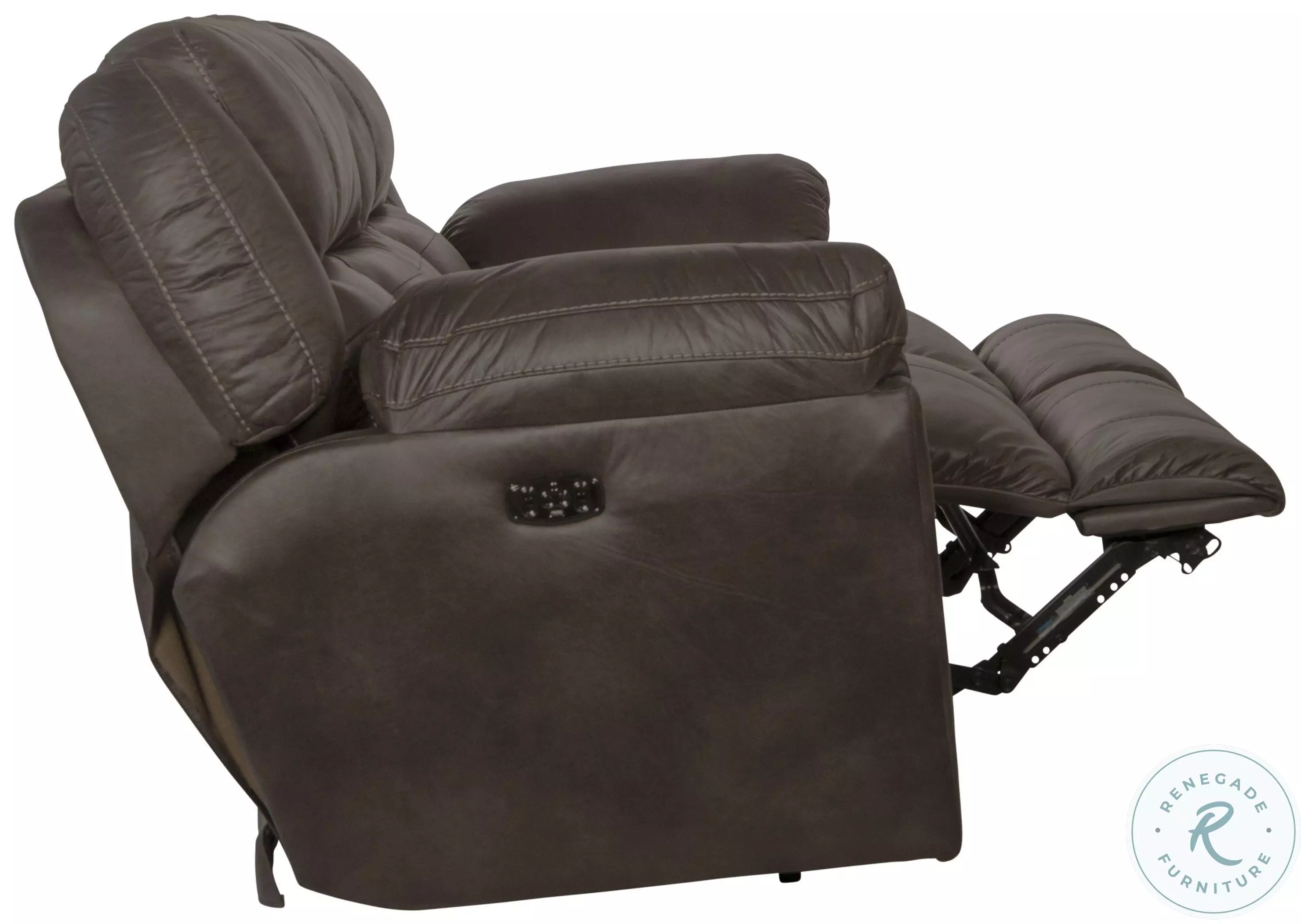 Ferrington Dusk Power Reclining Sofa with Power Headrest from