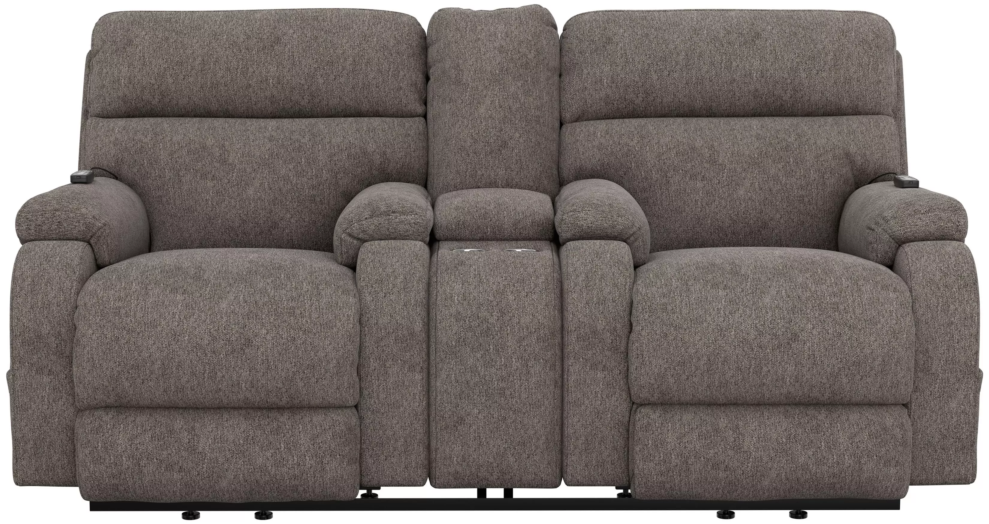 Regenerator Umber Zero Gravity Loveseat with Dual Power Lift
