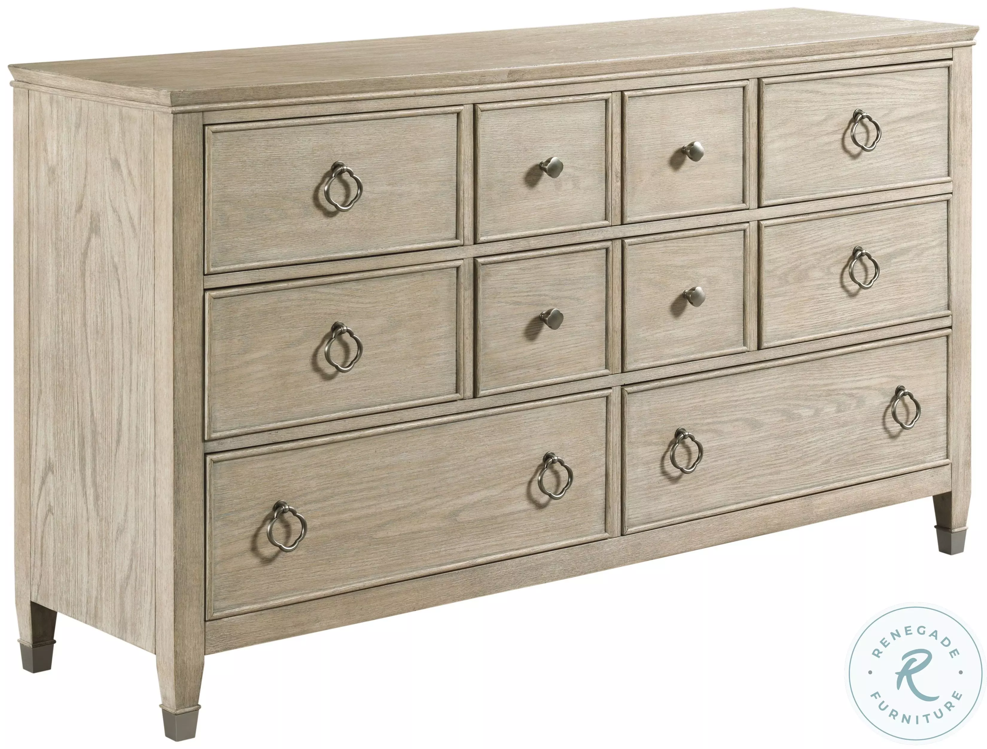 Vista Fremont Oyster Dresser from American Drew | Coleman Furniture