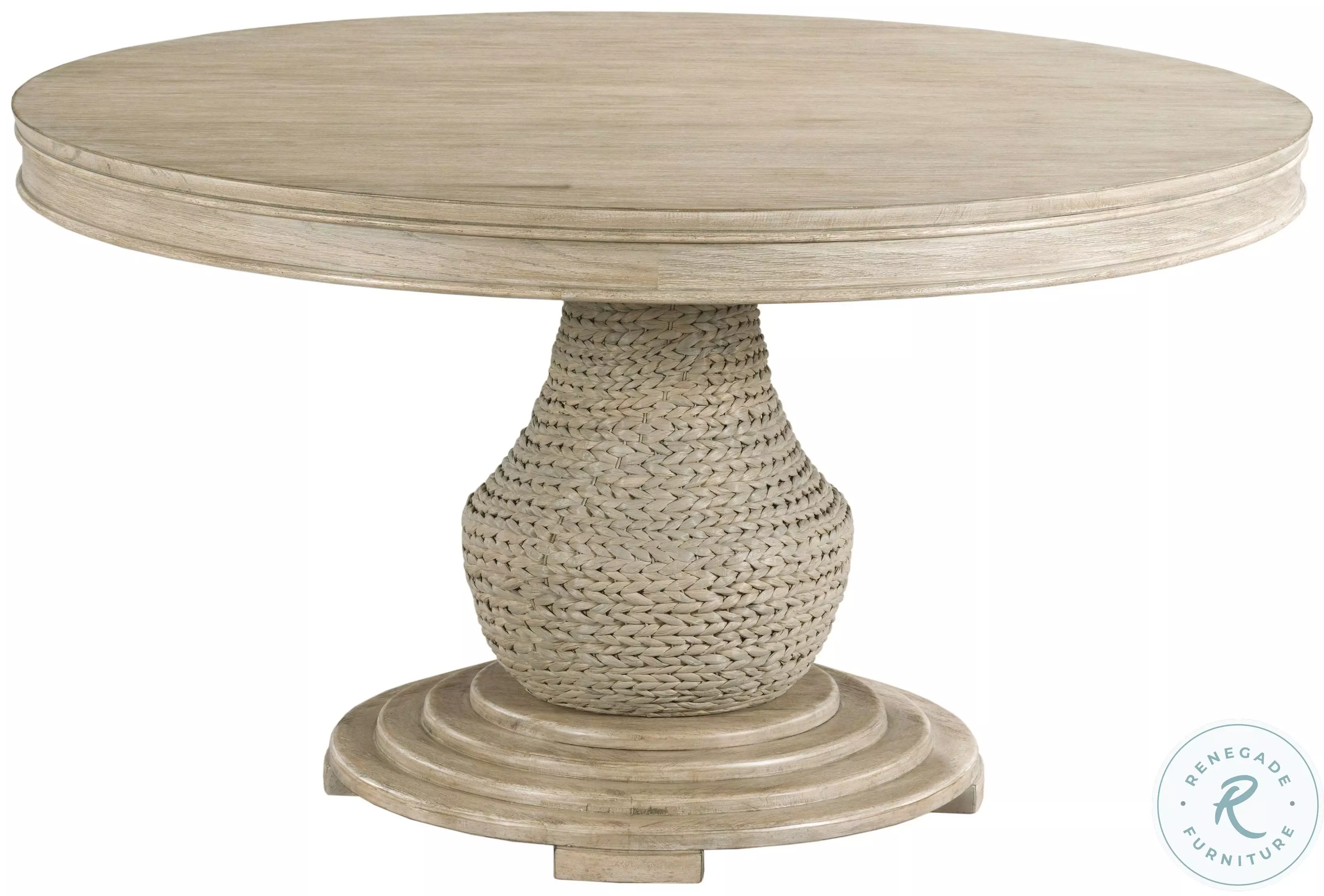 Vista Largo Oyster Round Dining Table from American Drew