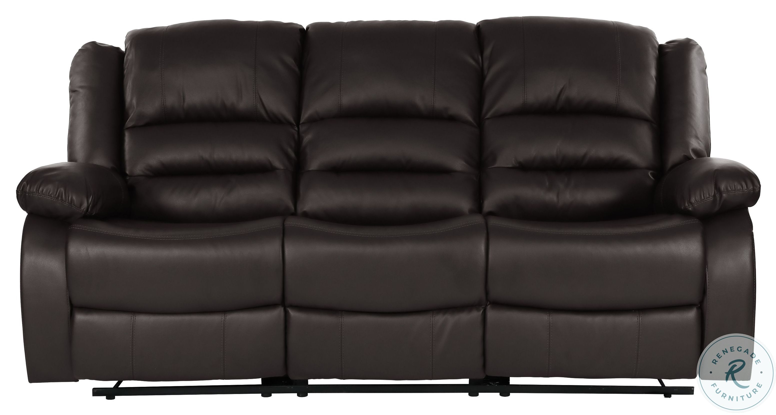 Poise Brown Leather Power Recliner Sofa With Power Headrest From Hooker Coleman Furniture