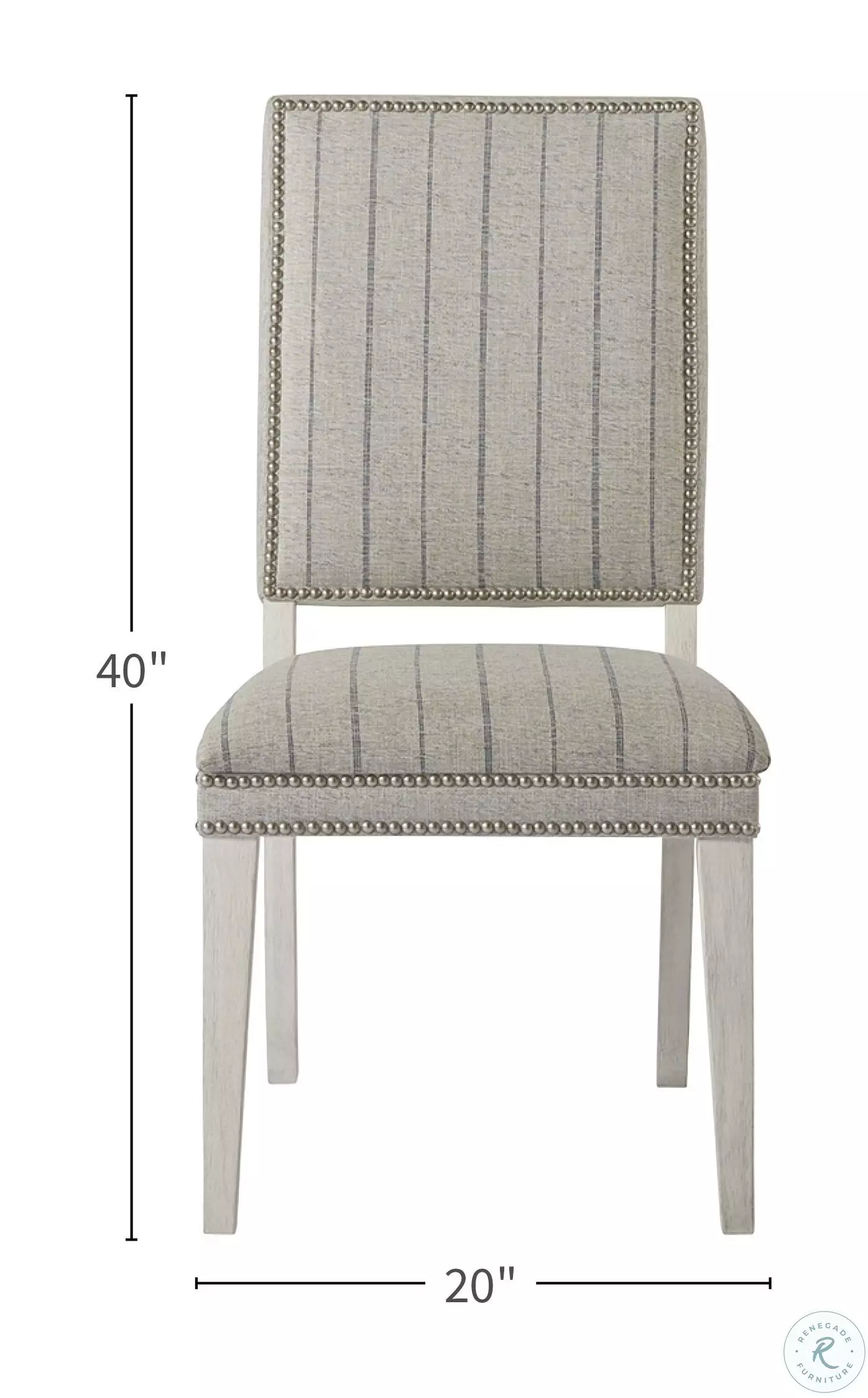 Eastport Colantino Marble Dining Chair Set of 2