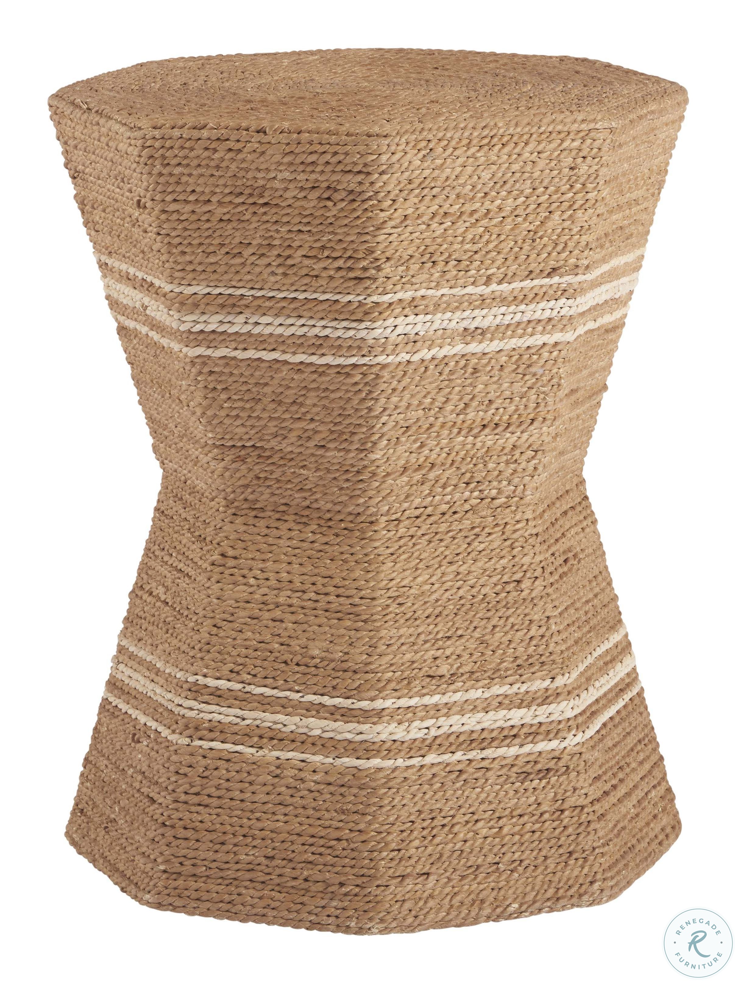 Coastal Living Wrapped Abaca Octagonal Side Table from Universal
