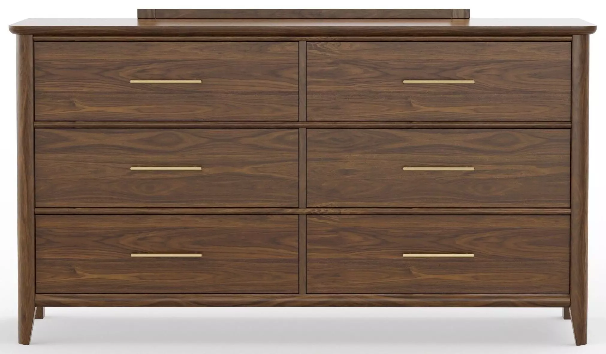 Nordhaven Nordic Walnut 6 Drawer Dresser From Vaughan Bassett