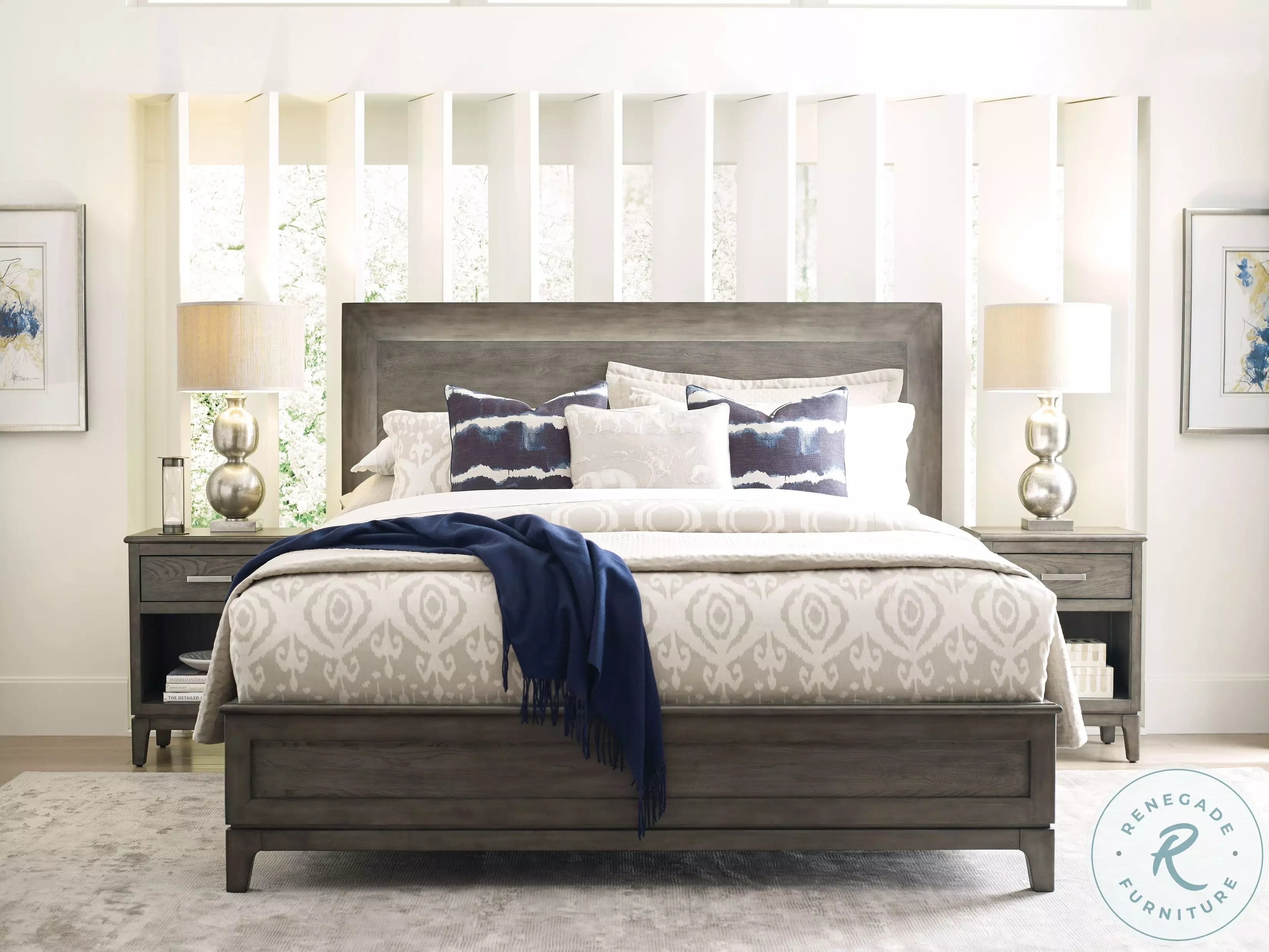 Cascade Meghan Grey Nightstand from Kincaid Furniture | Coleman