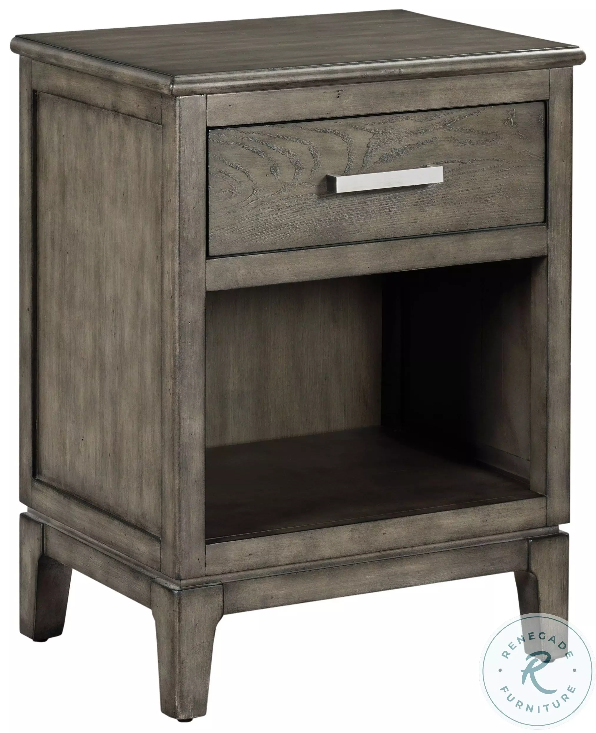 Cascade Meghan Grey Nightstand from Kincaid Furniture | Coleman