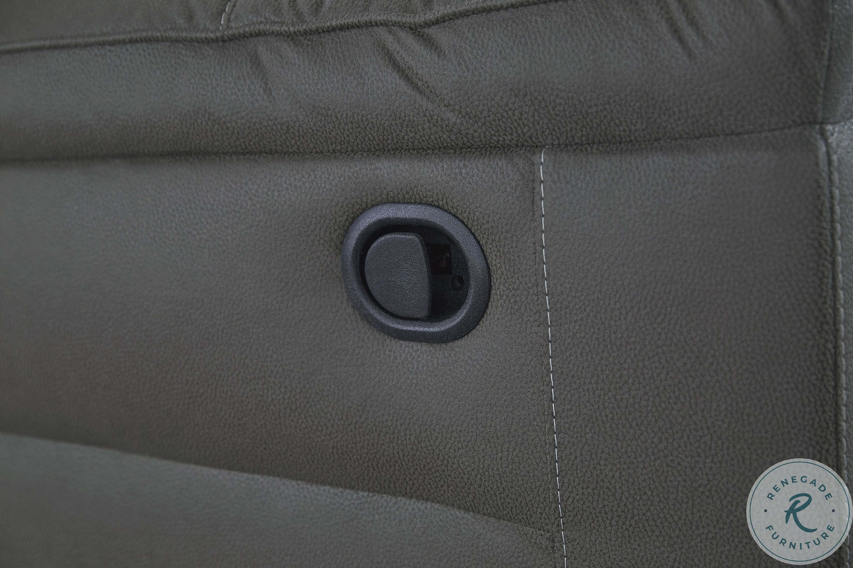 Jesolo Gray Reclining Living Room Set from Ashley Coleman Furniture