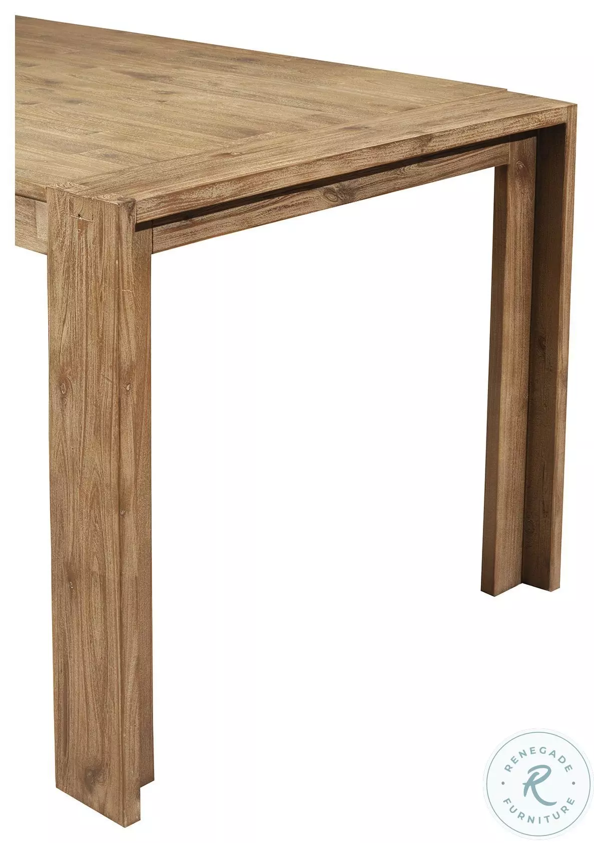 Seashore Antique Natural Dining Table From Alpine | Coleman Furniture