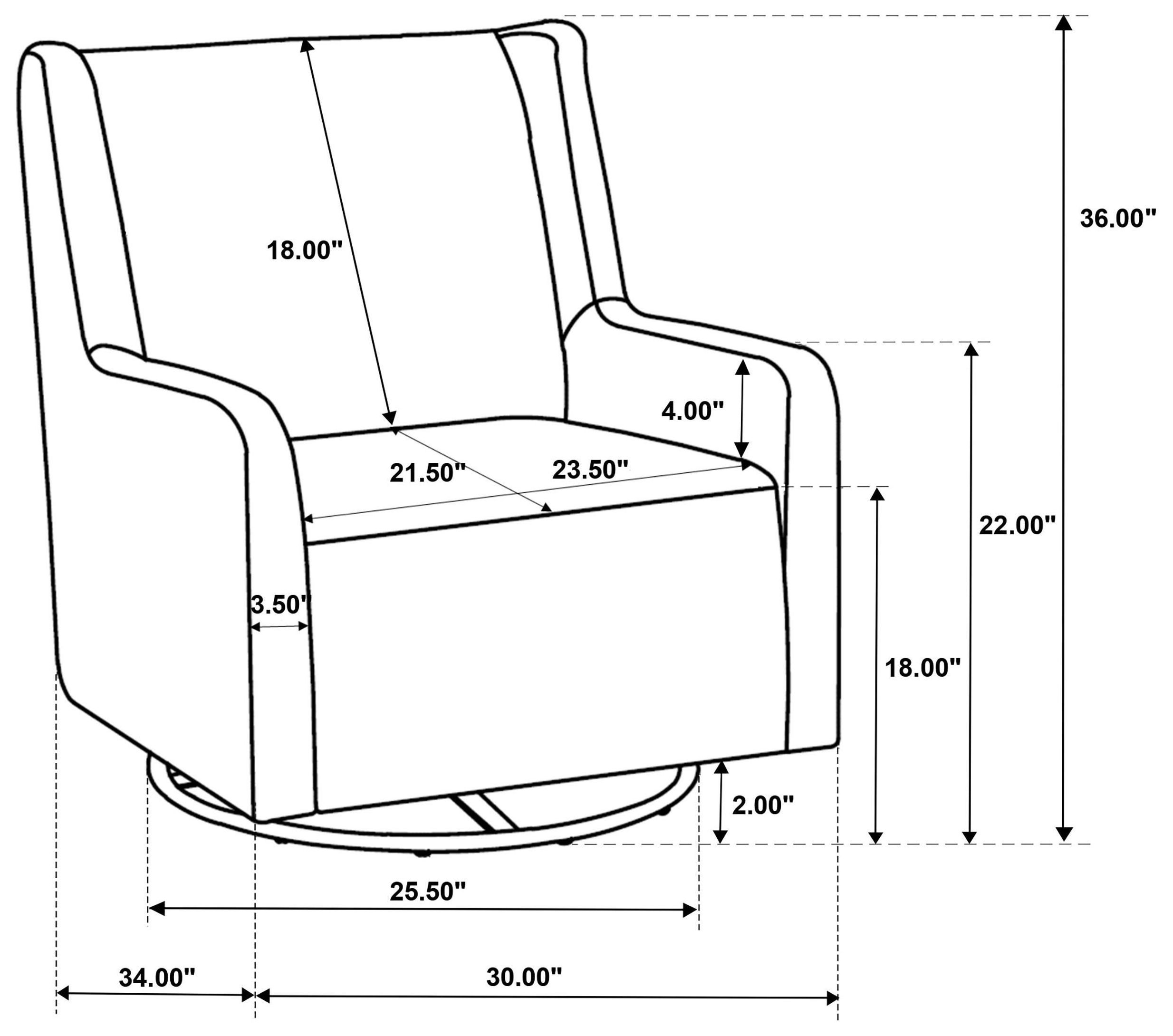 Serra Dove Gray Swivel Glider Chair