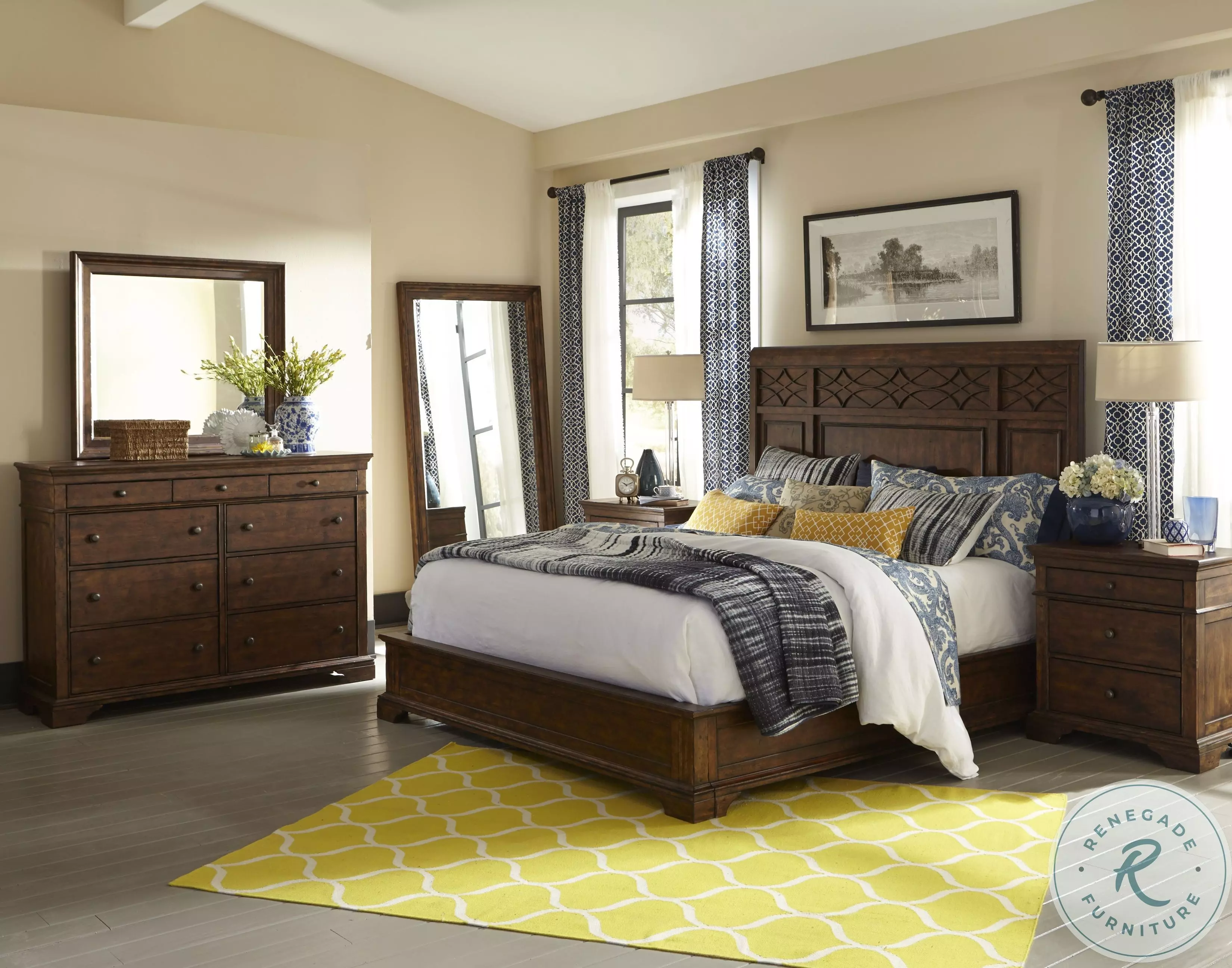 Trisha Yearwood Home Coffee Panel Bedroom Set from Legacy Classic