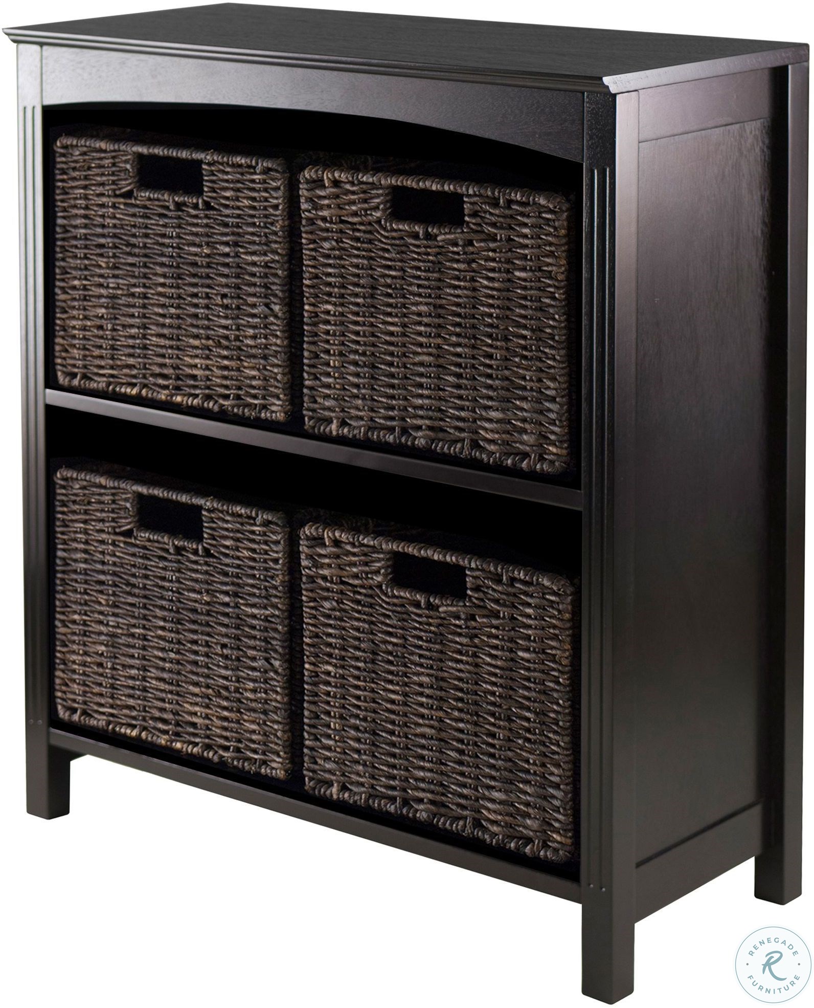 wicker drawer unit on Jackson Antique Black And Cane 4 Drawer Storage Unit From Safavieh Coleman Furniture