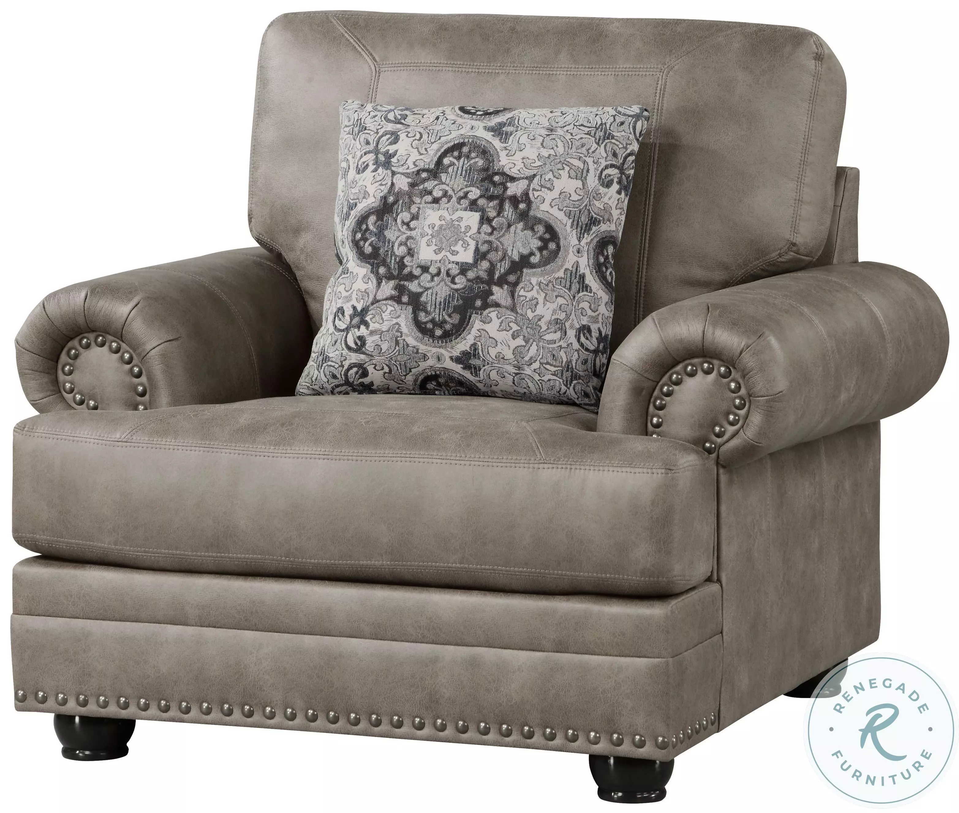 フィンレイソン kokoessu hippamuumi グレー Franklin Mushroom Brown Chair From Homelegance | Coleman Furniture