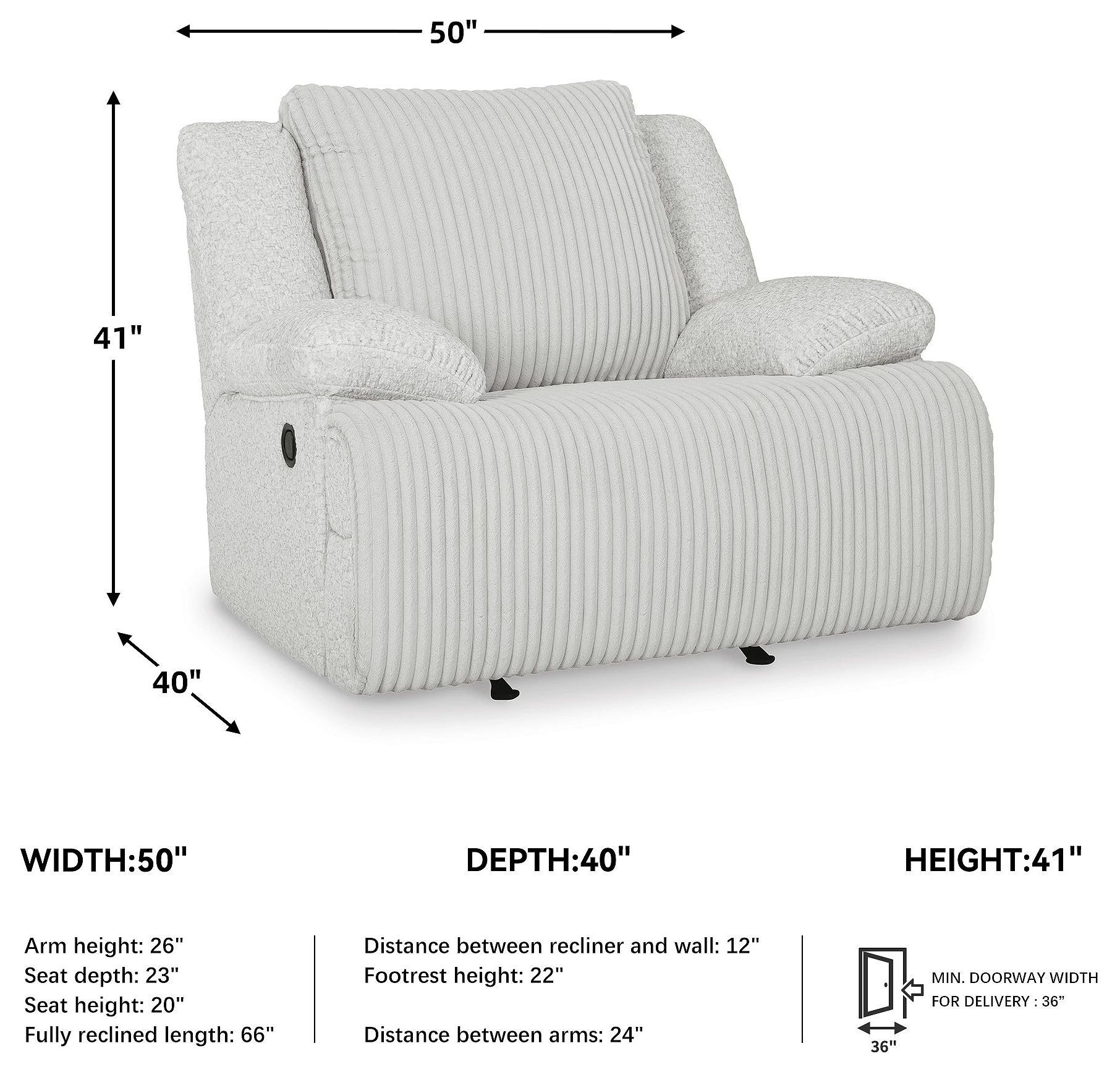 Top Tier Alloy Rocker Recliner