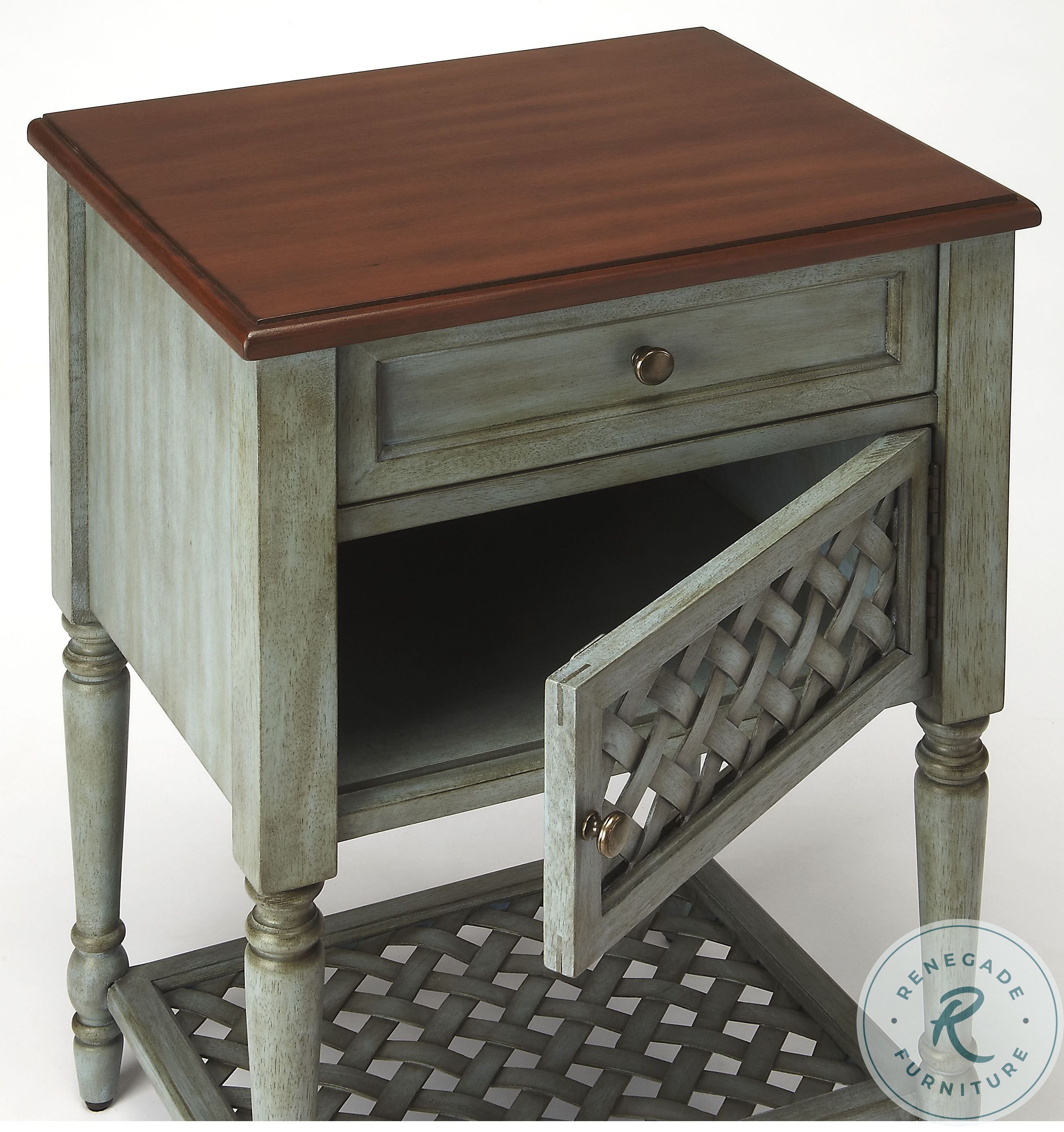 Chadway MultiColor End Table from Butler Coleman Furniture