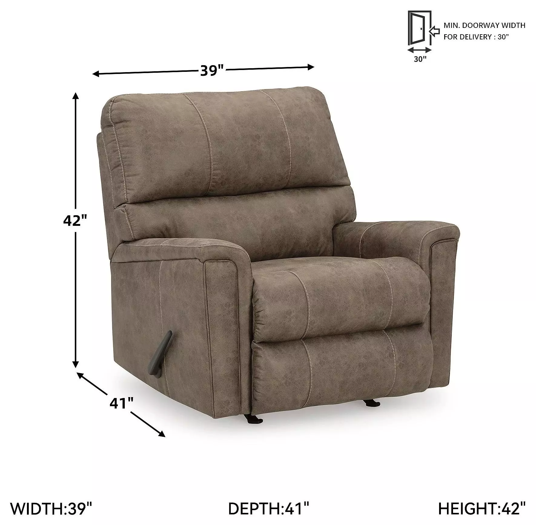 Navi Fossil Rocker Recliner