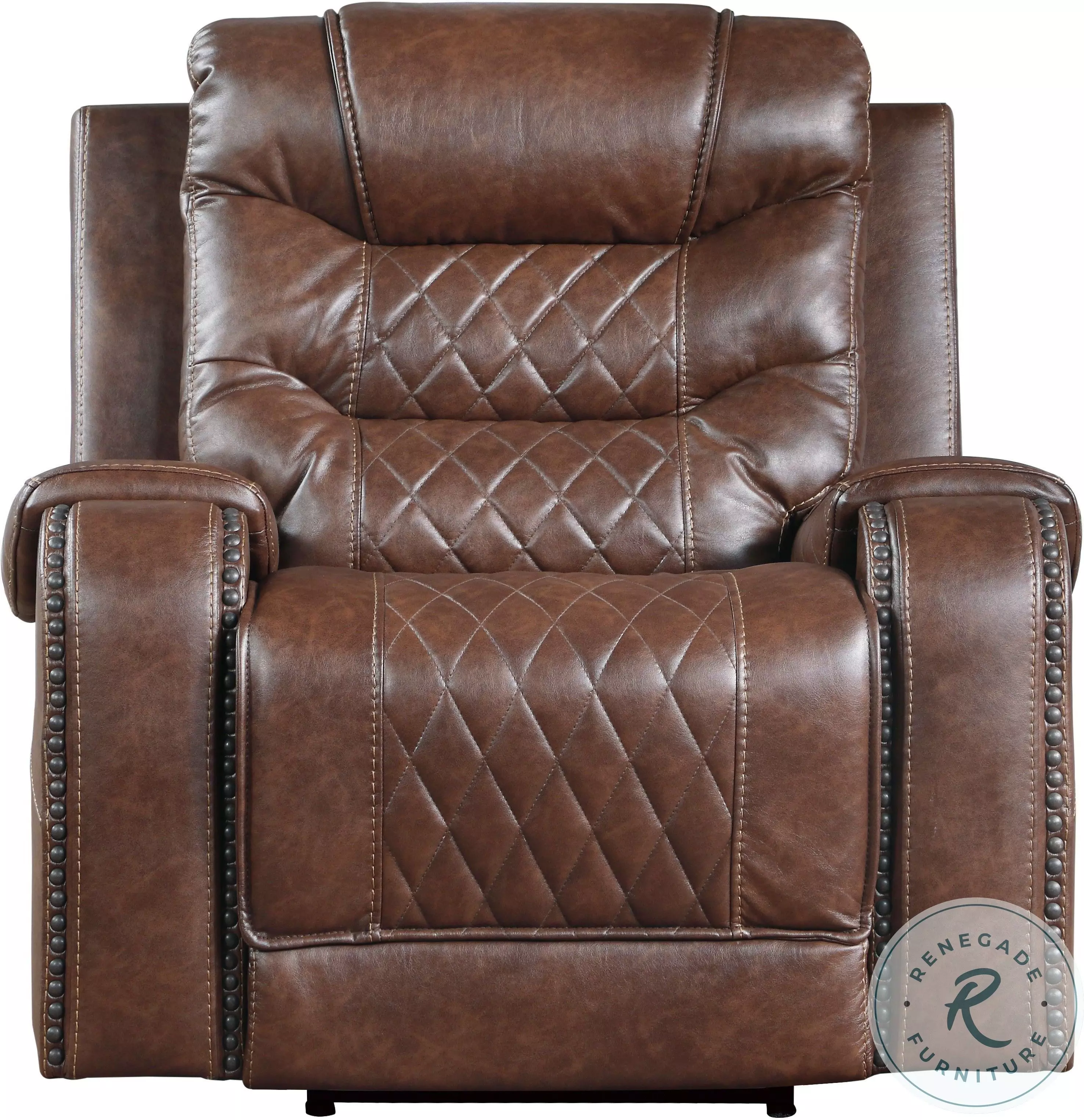Putnam Brown Power Recliner From Home Gallery Stores Home