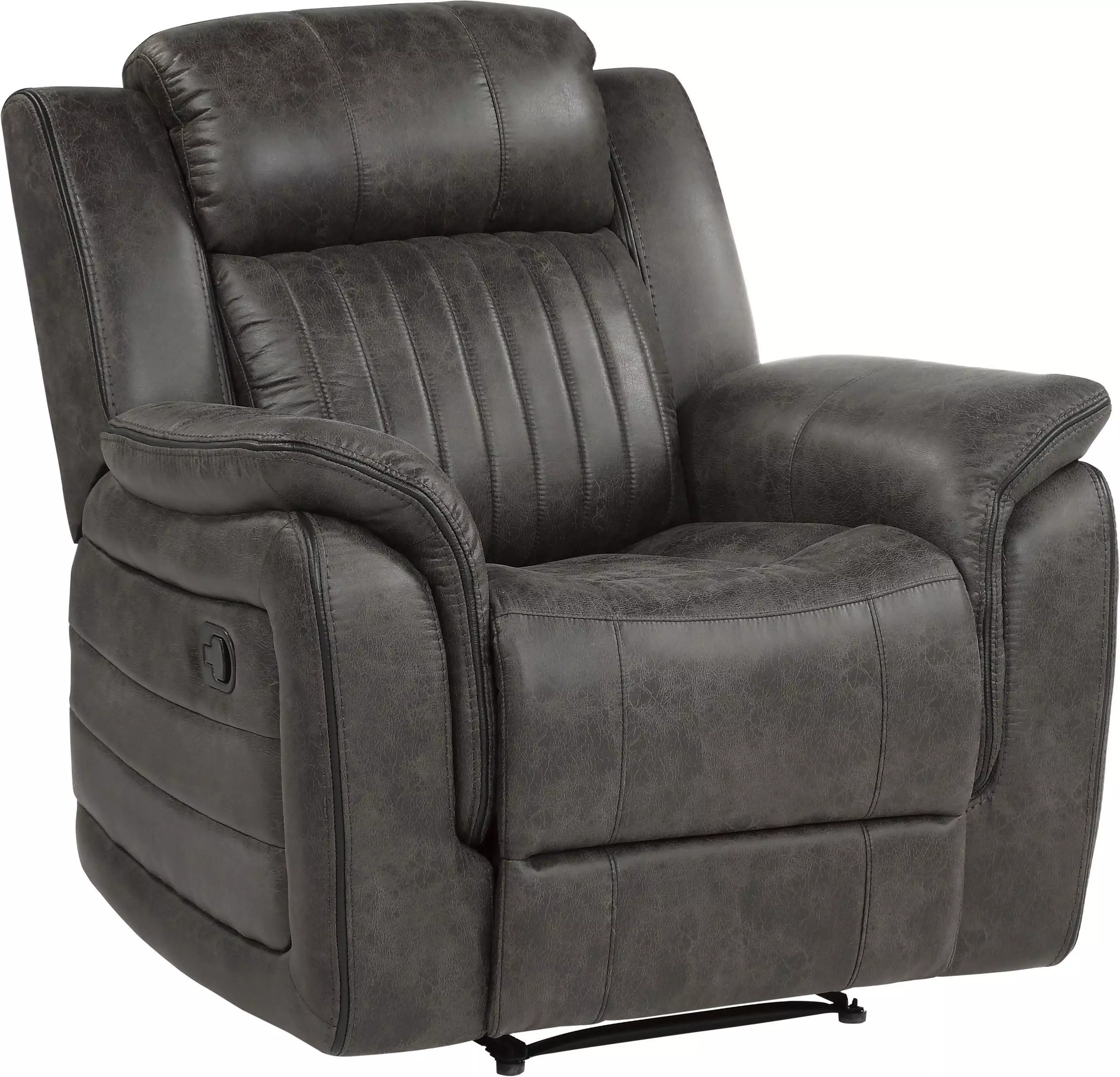 White Label Lola 40" Reclining chair - Brownish Gray