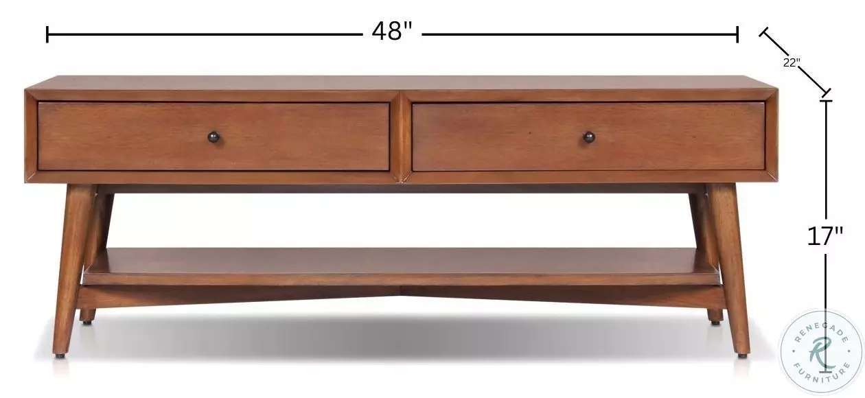 Flynn Chestnut Coffee Table