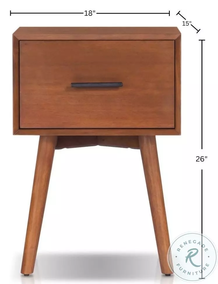 Flynn Chestnut End Table