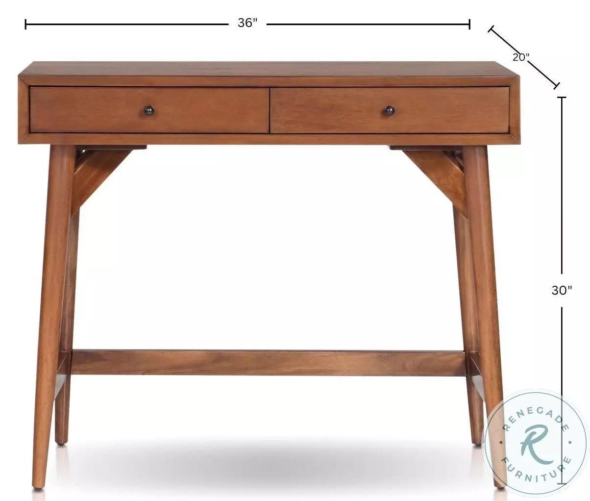 Flynn Chestnut Mini Desk
