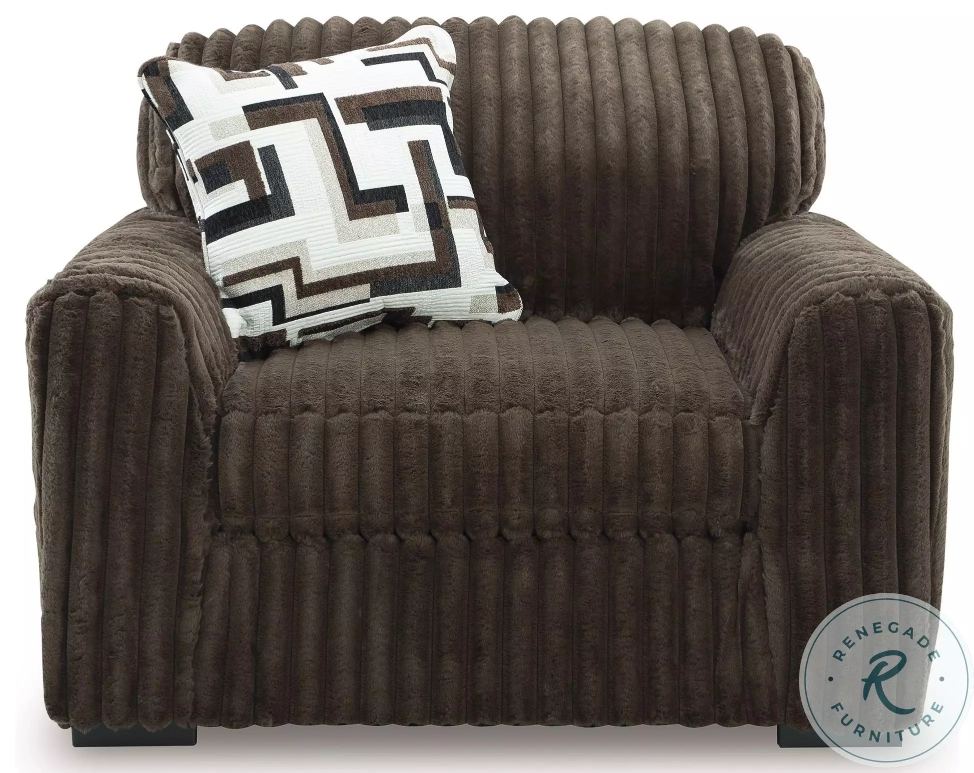 Midnight Madness Chocolate Oversized Chair From Ashley Furniture