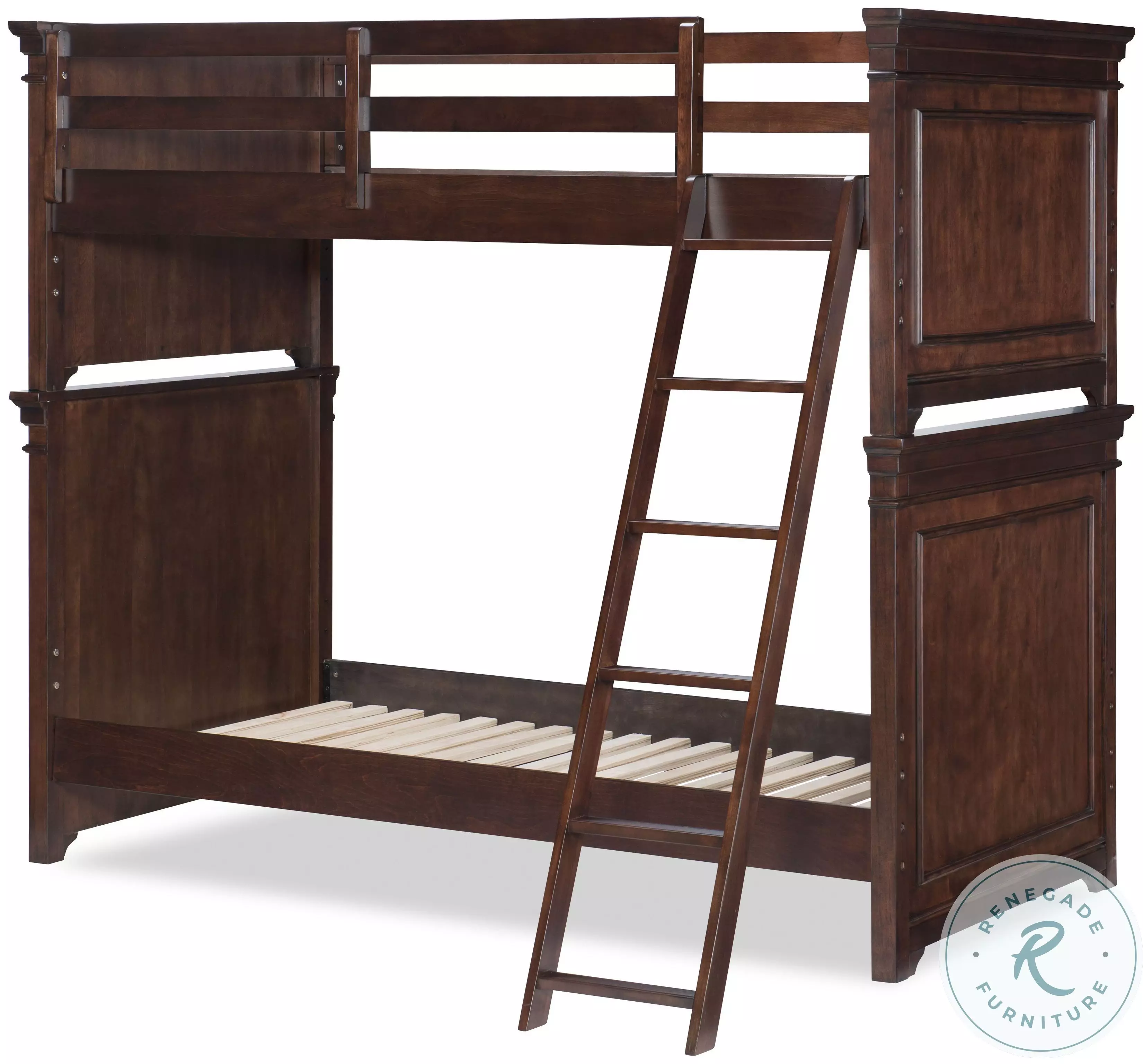 CANTERBURY - つくね Coaster Bedroom Ashton 2-drawer Wood Twin Over Full Bunk Bed