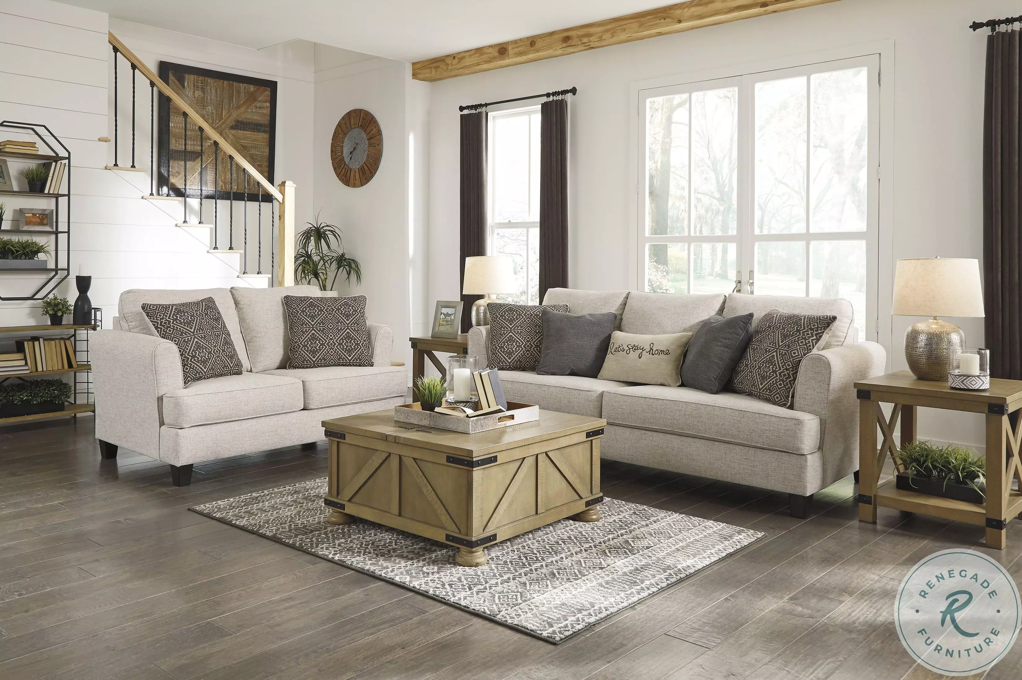 Aldwin Gray Storage Occasional Table Set From Home Gallery Stores