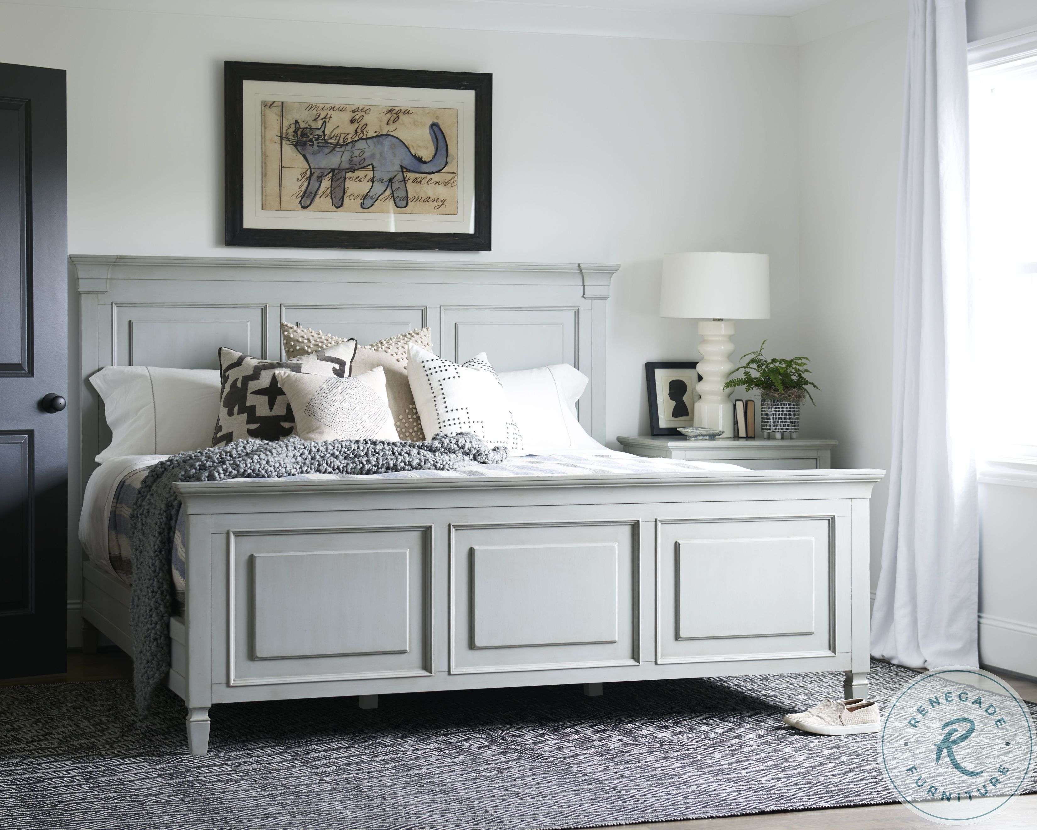 Summer Hill French Gray Nightstand from Universal Coleman Furniture