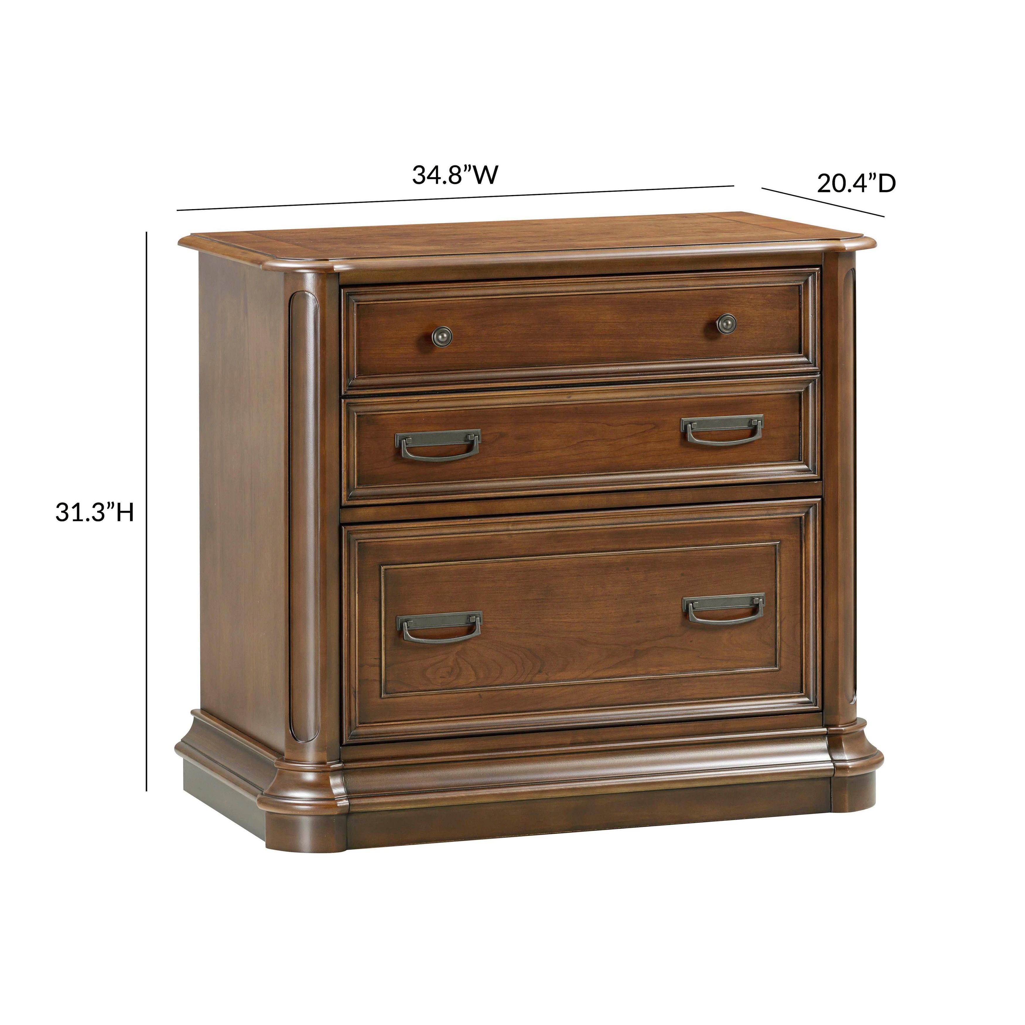 Roanoke Cherry File Cabinet