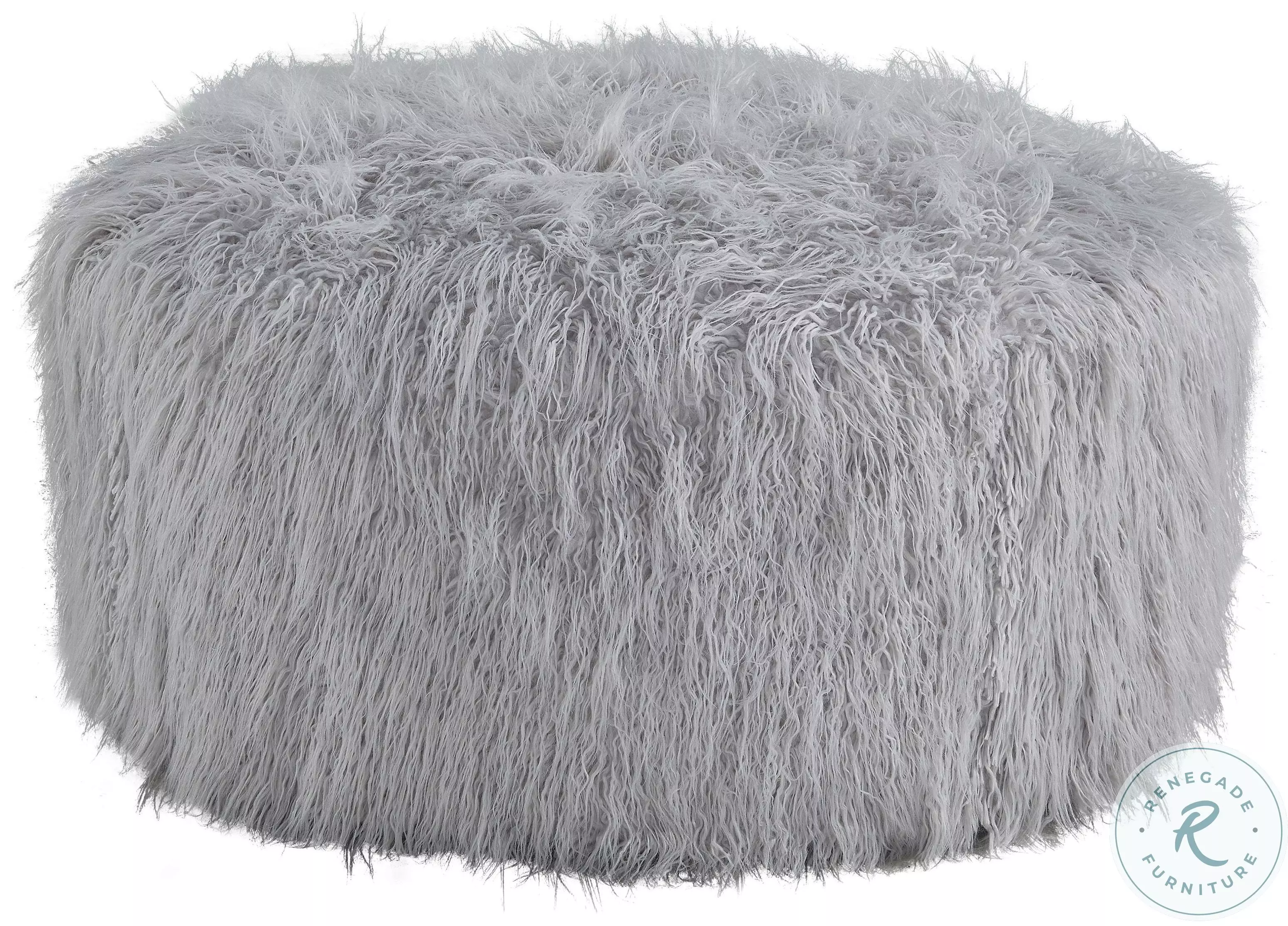 Galice Light Gray Oversized Accent Ottoman From Ashley Furniture