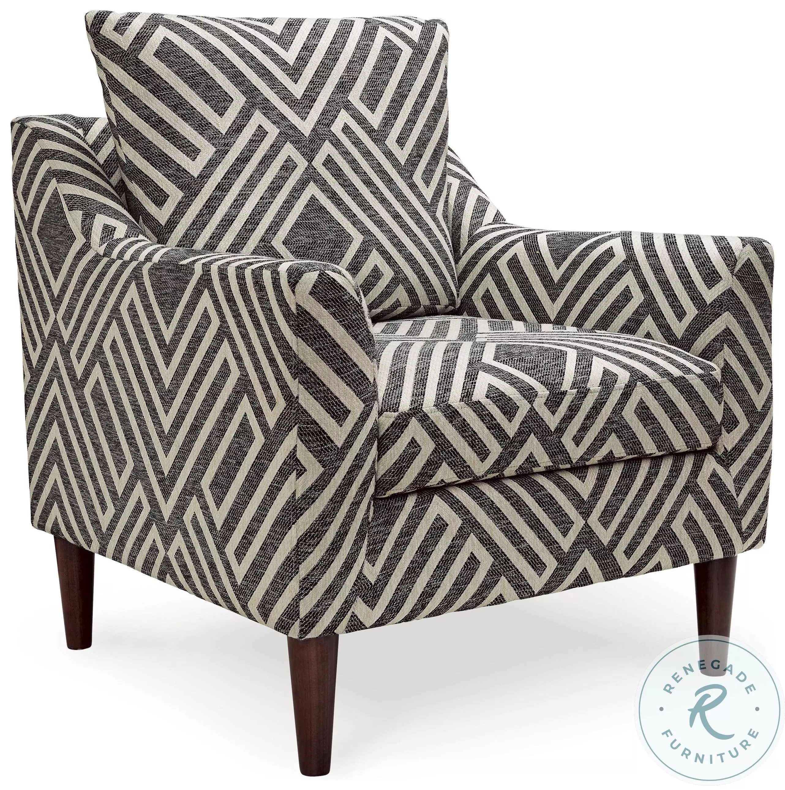 Morrilton Next Gen Nuvella Natural And Charcoal Accent Chair From