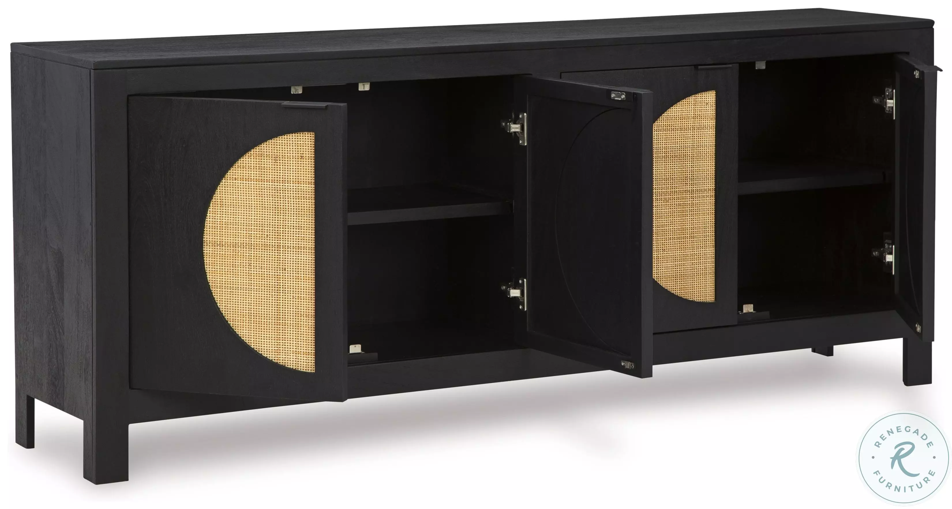 BRUNT answer アンサー ブラック 黒 ブラント Cliffiings Black And Natural Accent Cabinet From Home Gallery