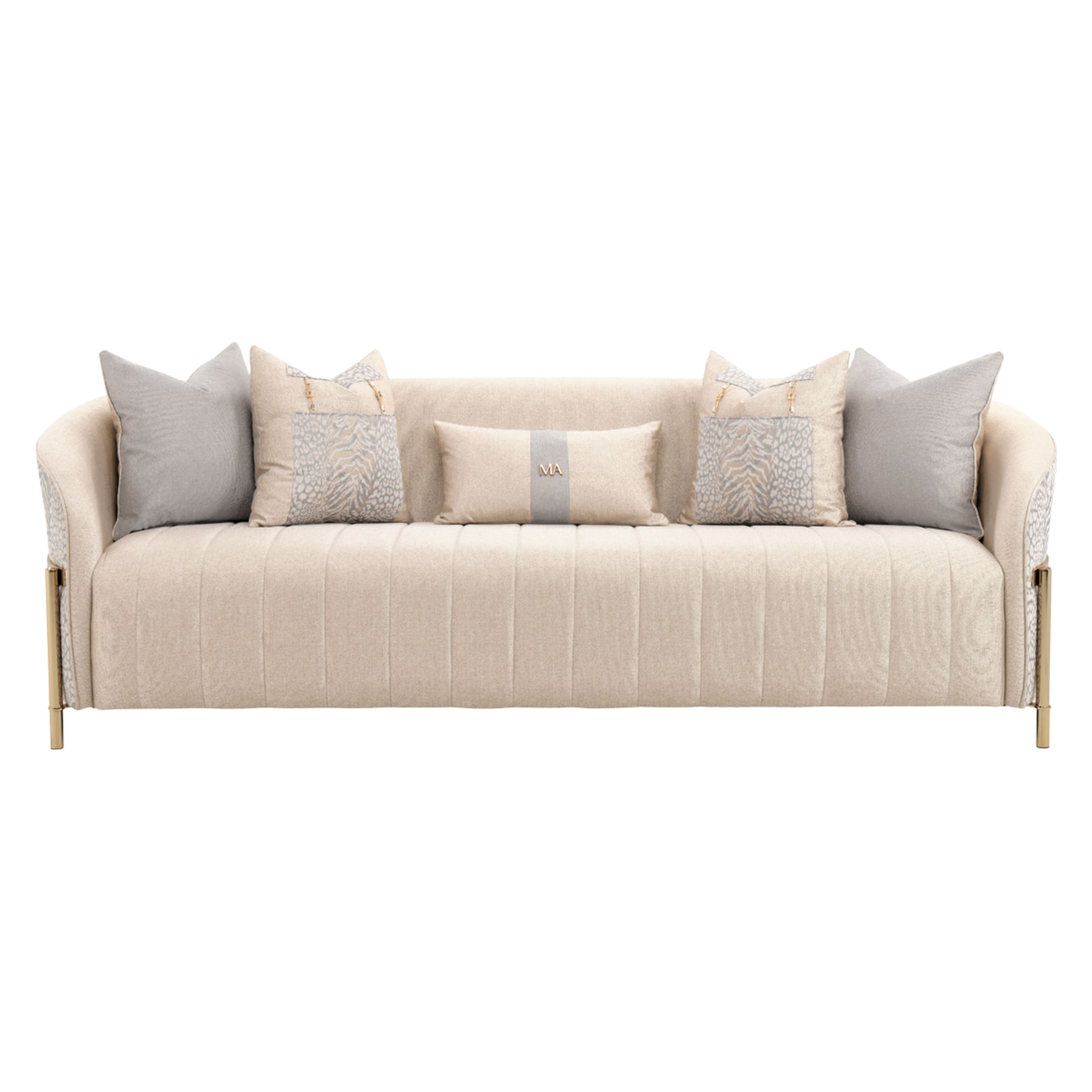 Lisbon Opal Sofa From Michael Amini | Coleman Furniture