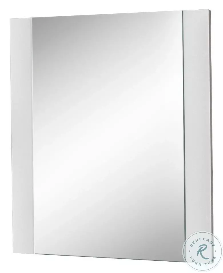 Alice White Mirror From JNM | Coleman Furniture