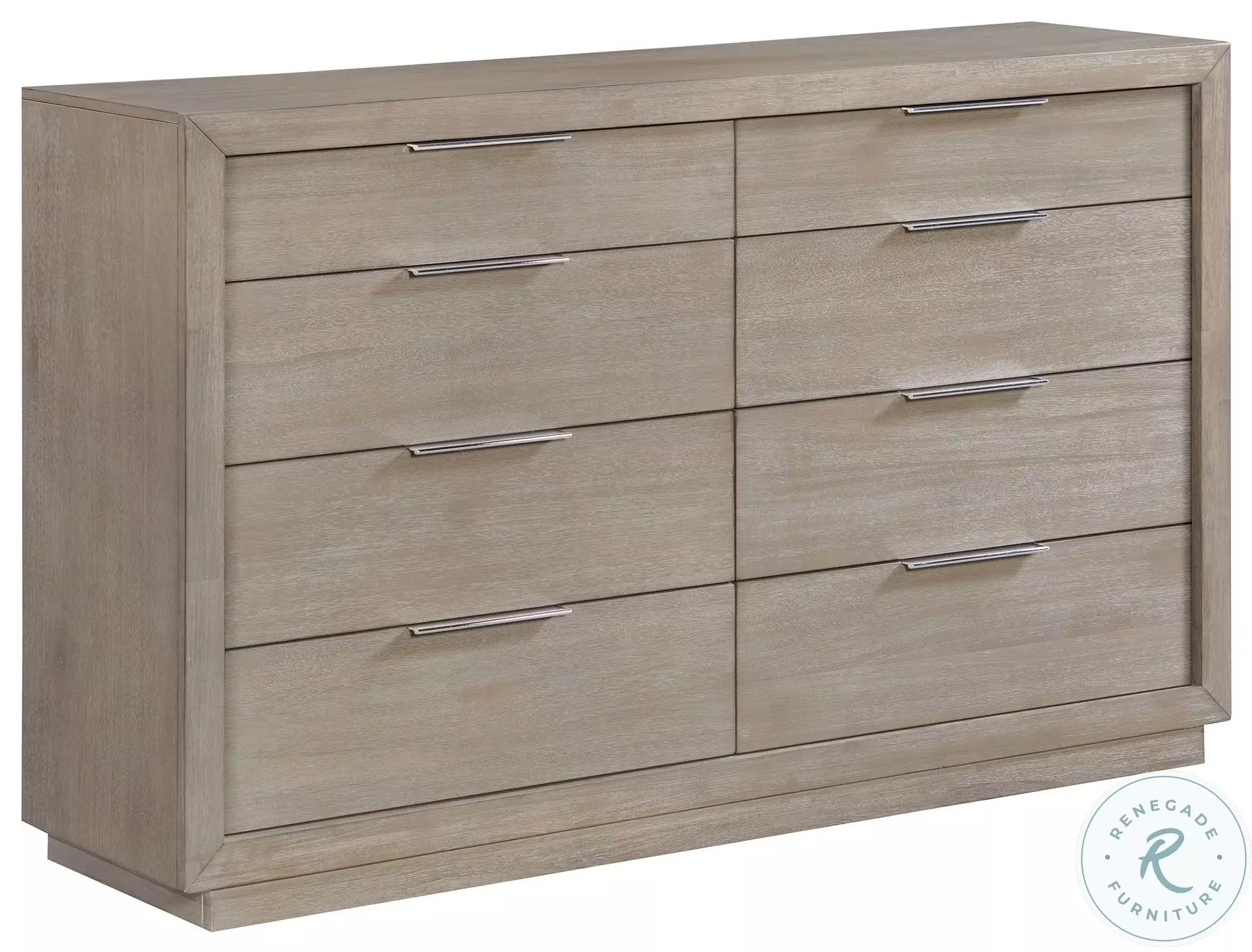 Arcadia - 8-Drawer Dresser - Grey Arcadia - 8-Drawer Dresser - Grey
