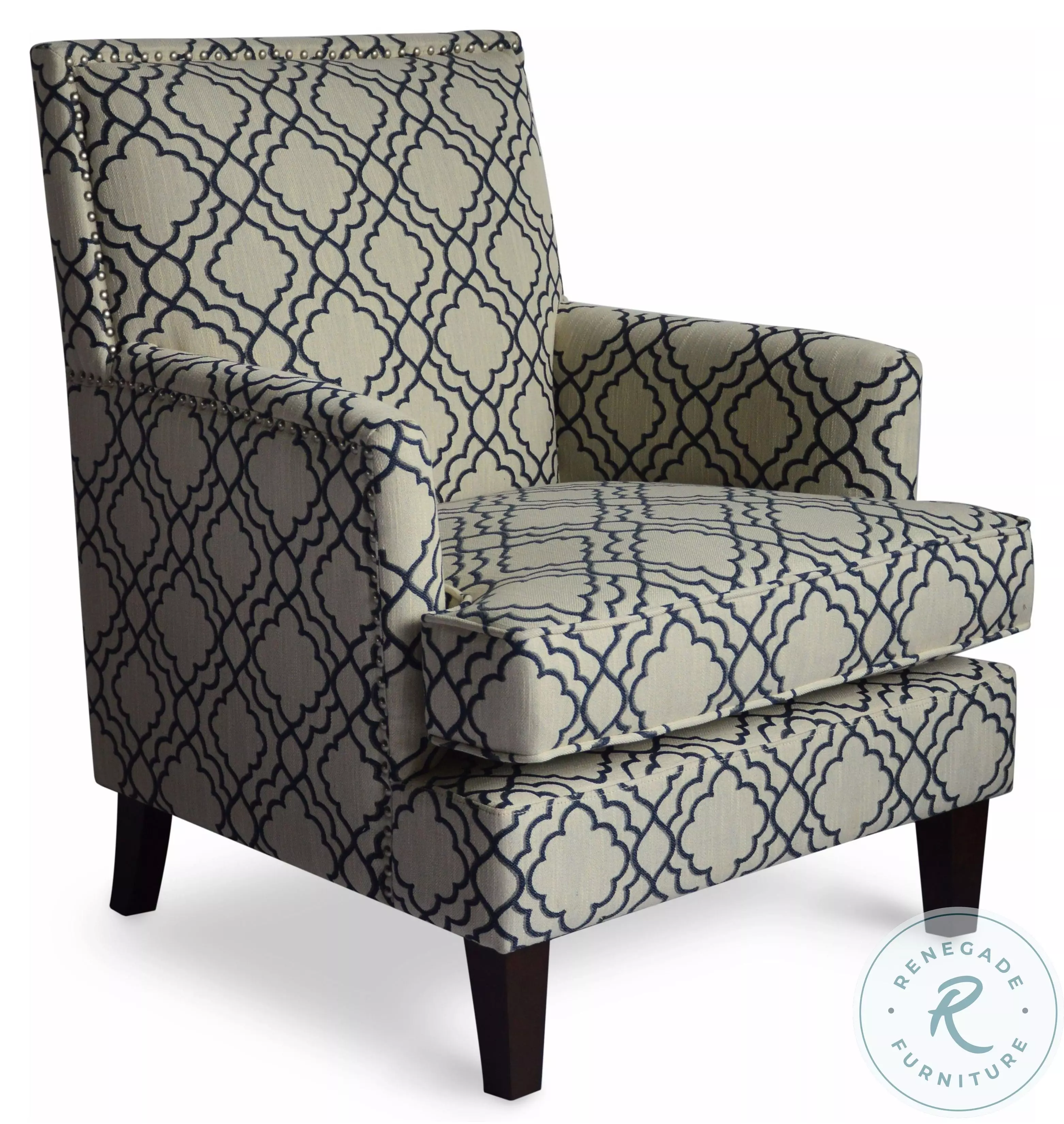 Aubrey Midnight Accent Chair From Jofran | Coleman Furniture