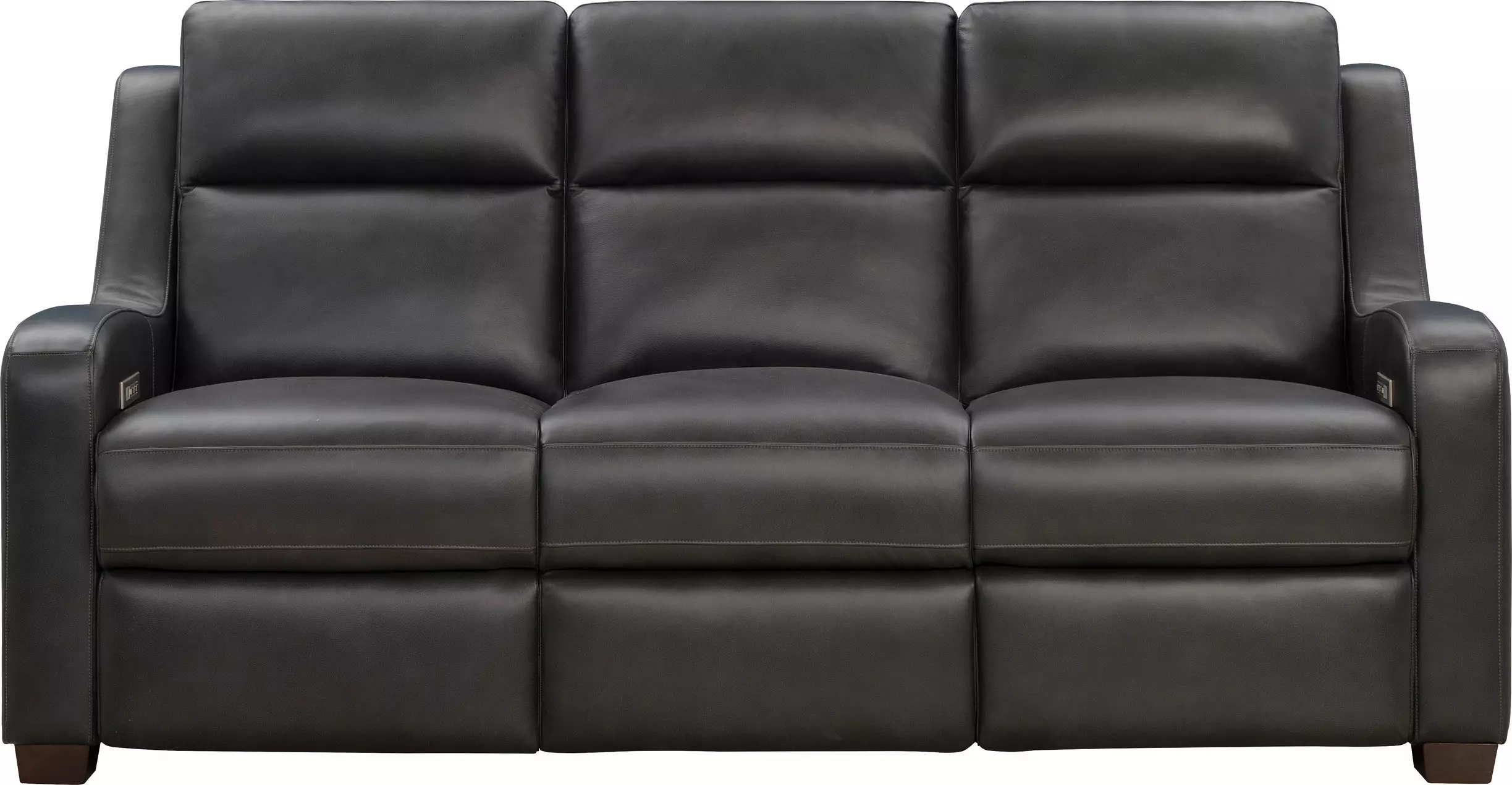 Ayden Elway Dark Gray Leather 84