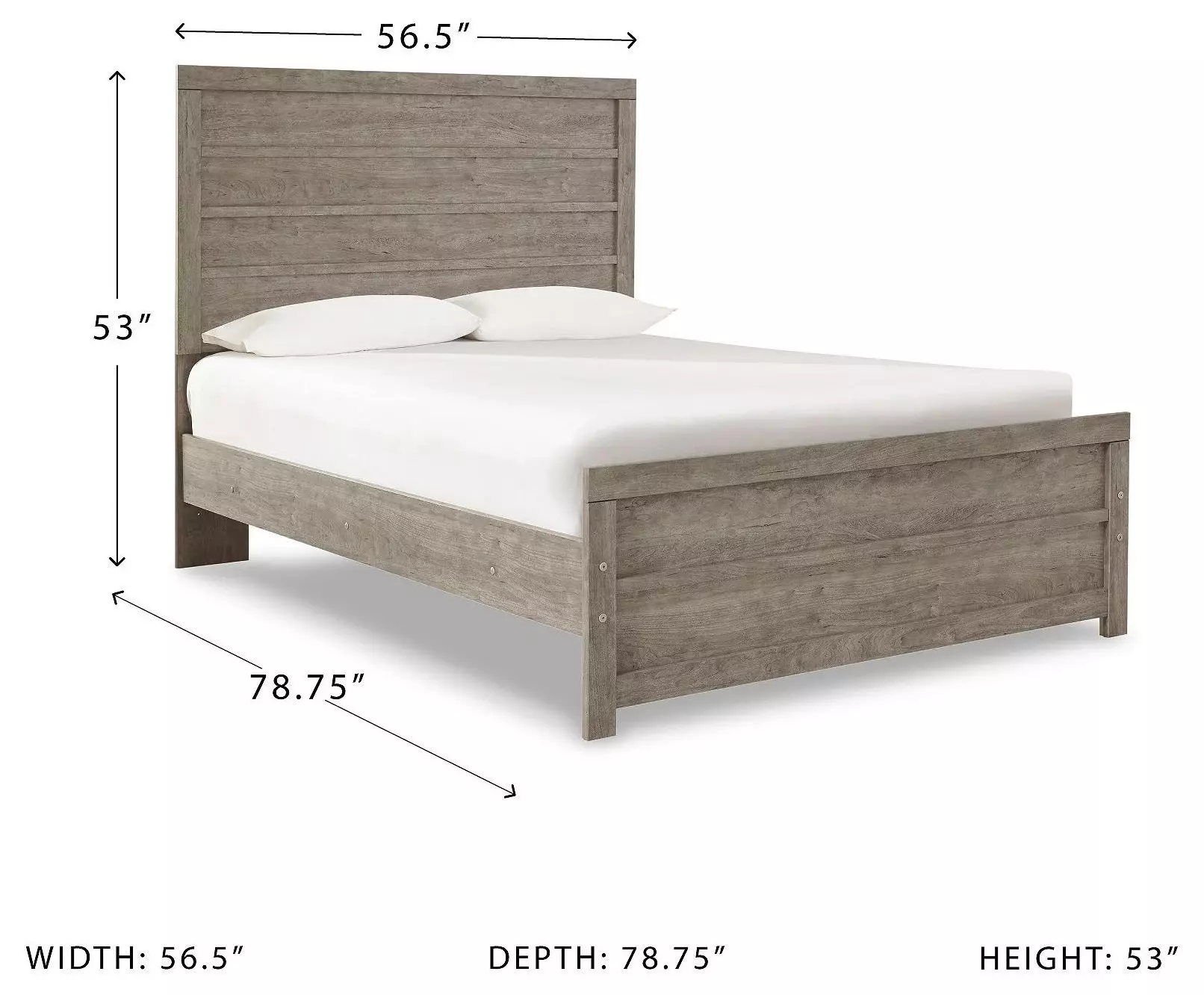 Culverbach Gray Full Panel Bed